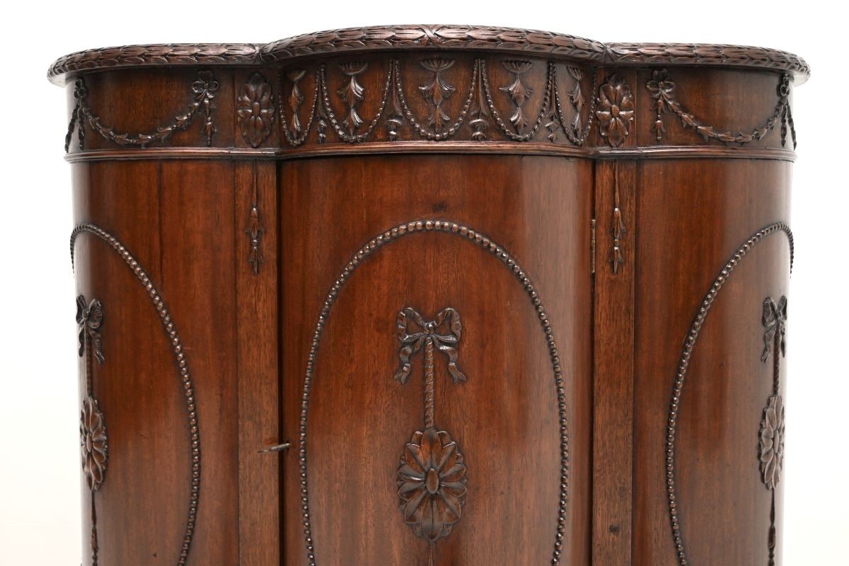 Antique Georgian Adam Style Mahogany Cabinet photo 2860.0