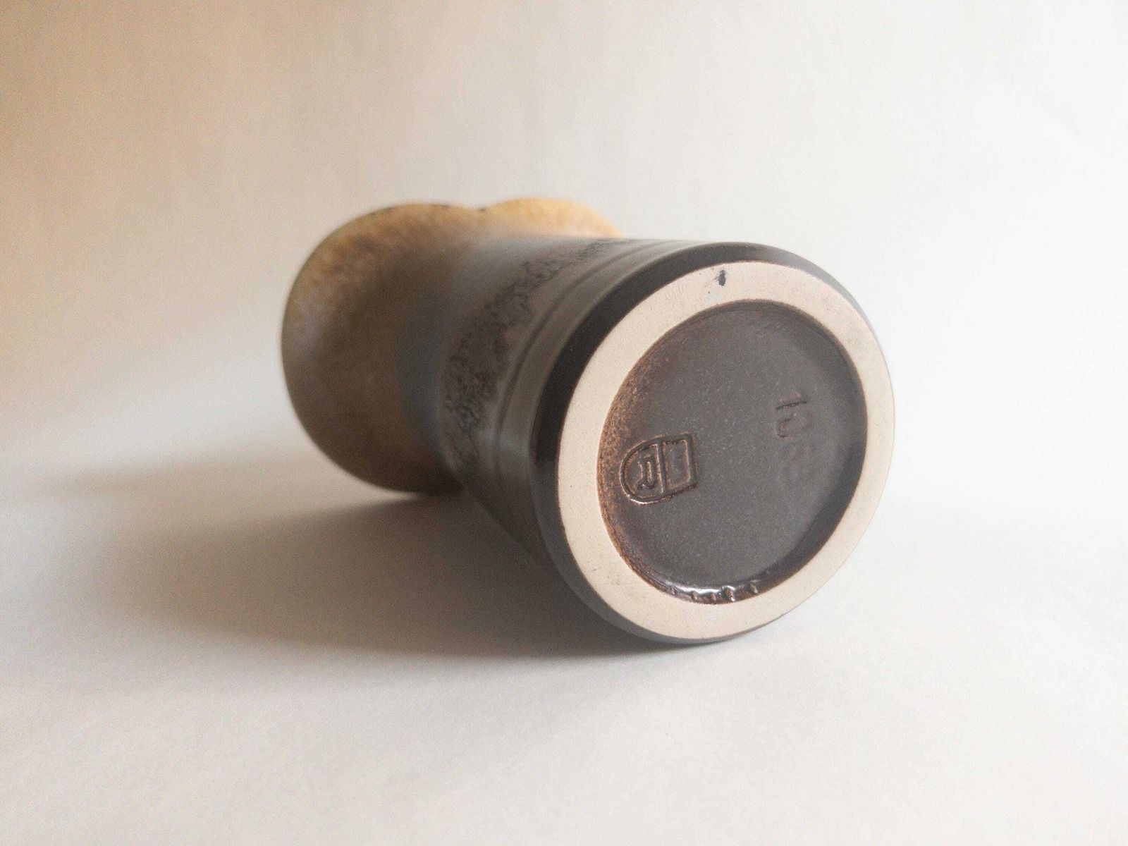 photo for sale Marzi And Remy Vase: Mid Century West German Blue Ceramic Collectible