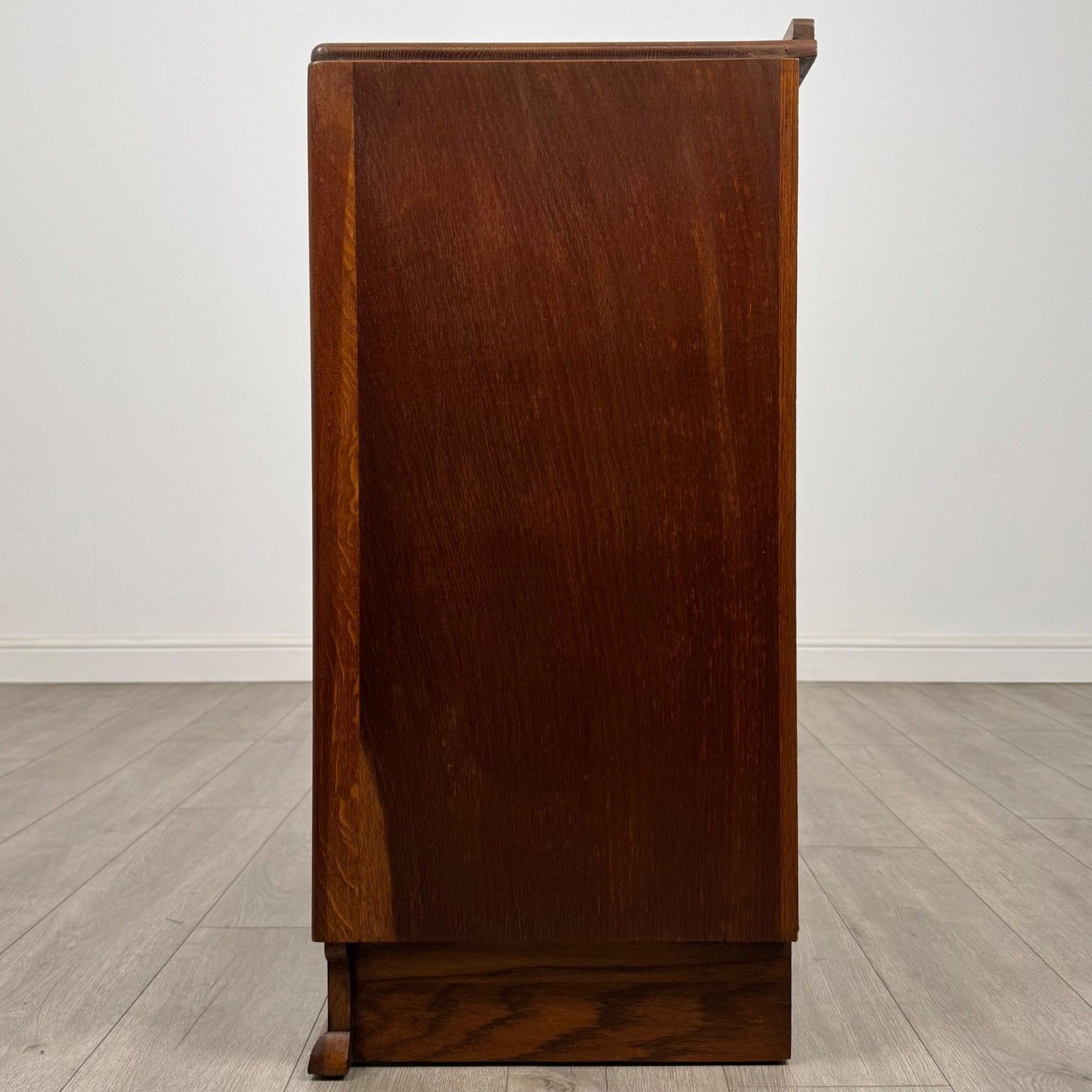 Vintage 20th Century Good Quality Oak Chest Of Drawers ( Af 5236 ) photo for sale