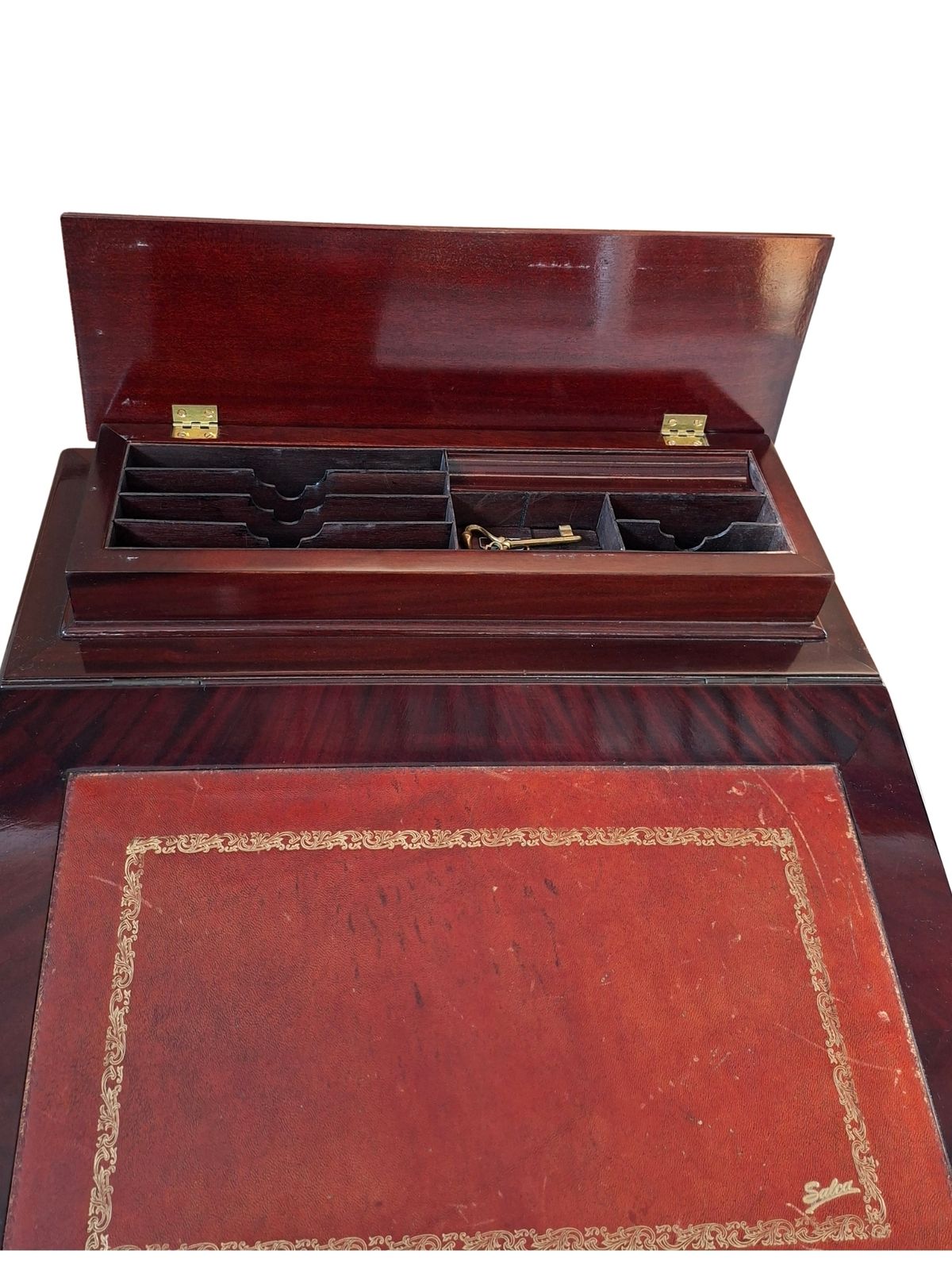 photo for sale Elegante Scrittoio "Davenport" In Mogano