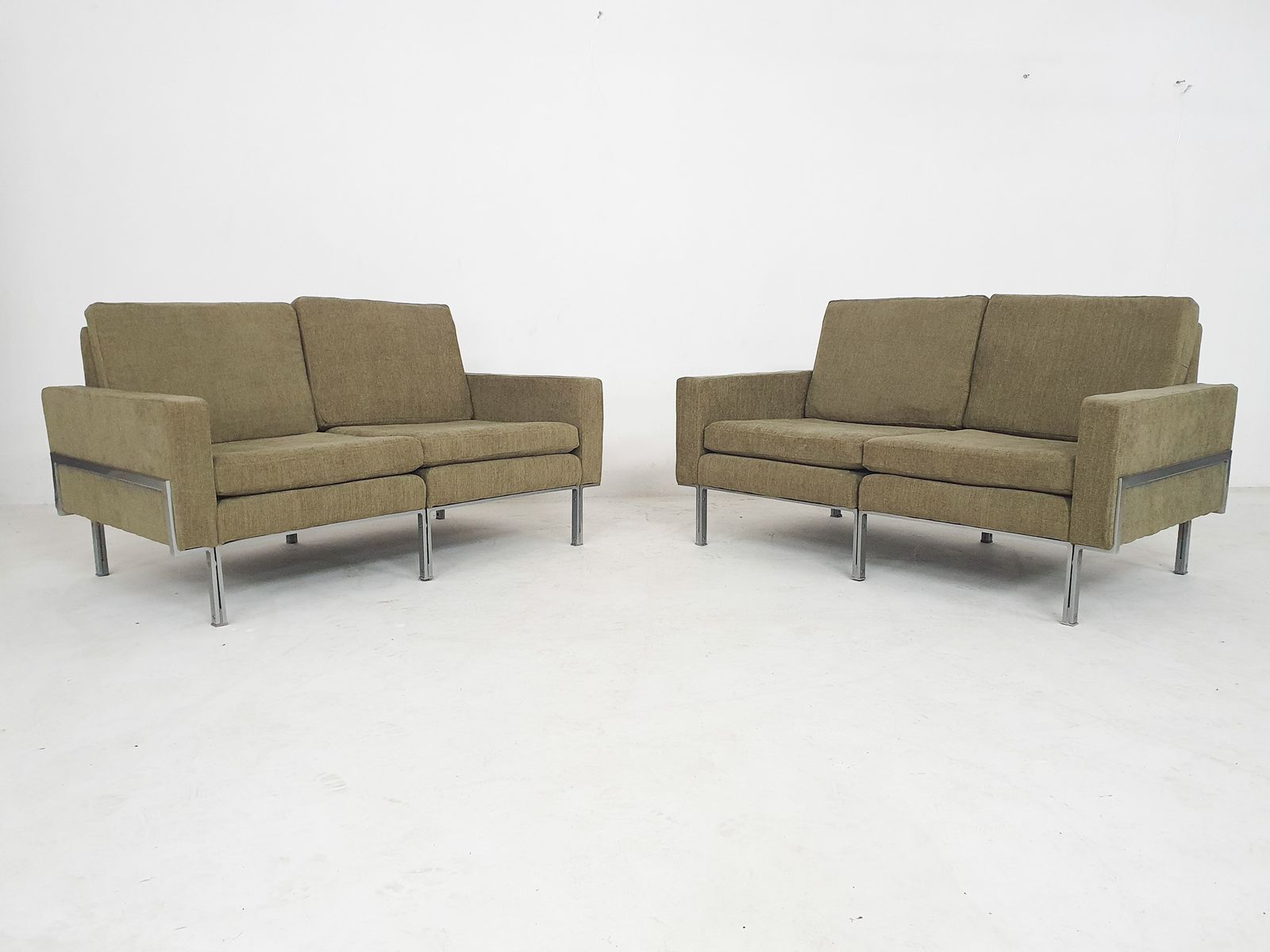 Modulaire 4 Zitsbank, Toegeschreven Aan Florence Knoll, Duitsland, Ca. Jaren 1960 photo vinterior
