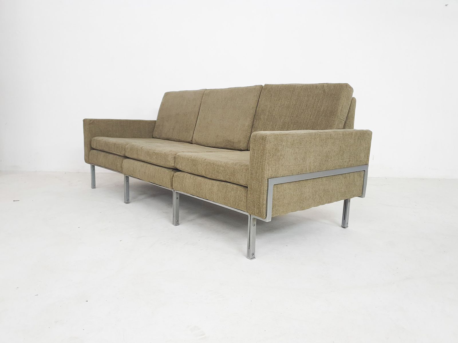 Meubels Modulaire 4 Zitsbank, Toegeschreven Aan Florence Knoll, Duitsland, Ca. Jaren 1960 photo