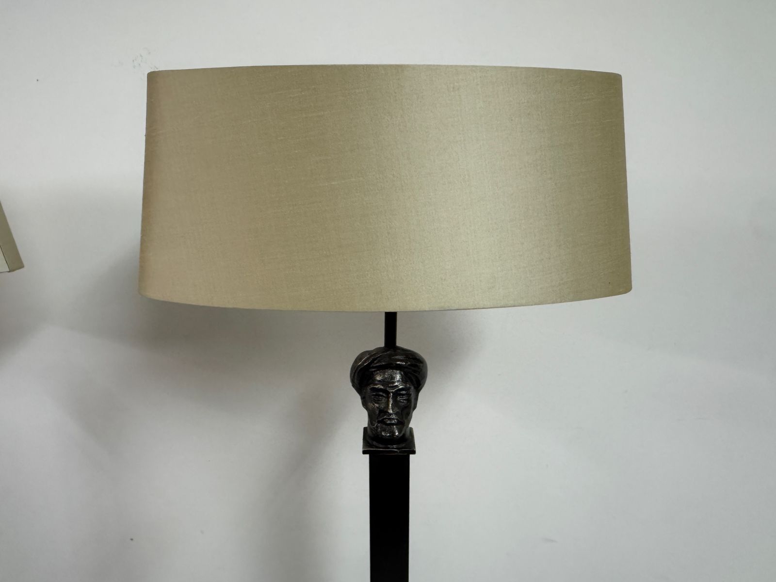 895.0 Pair Of Sculptural Floor Lamps By Aimé Cécil For Les Héritiers photo