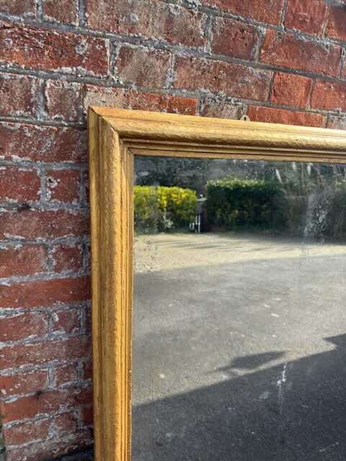 A Superb Large Antique 19th Century Carved Wood & Gesso Gilt Overmantle photo furniture