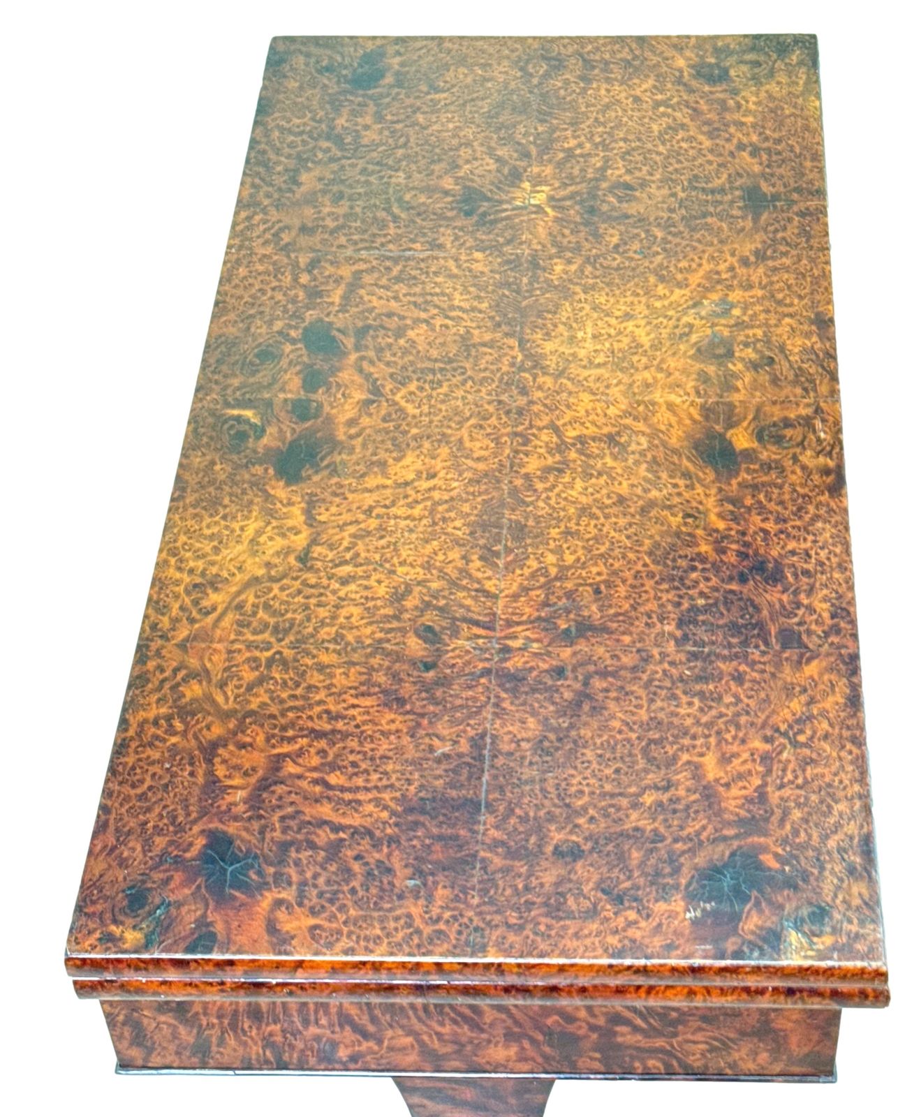 19th Century Thuya Wood Card Games Table (England, Circa 1840) photo for sale