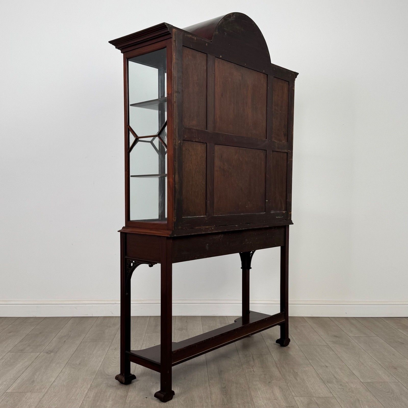 Antique 20th Century Chippendale Style Cabinet In Mahogany ( Af 5305 ) photo 1250.0