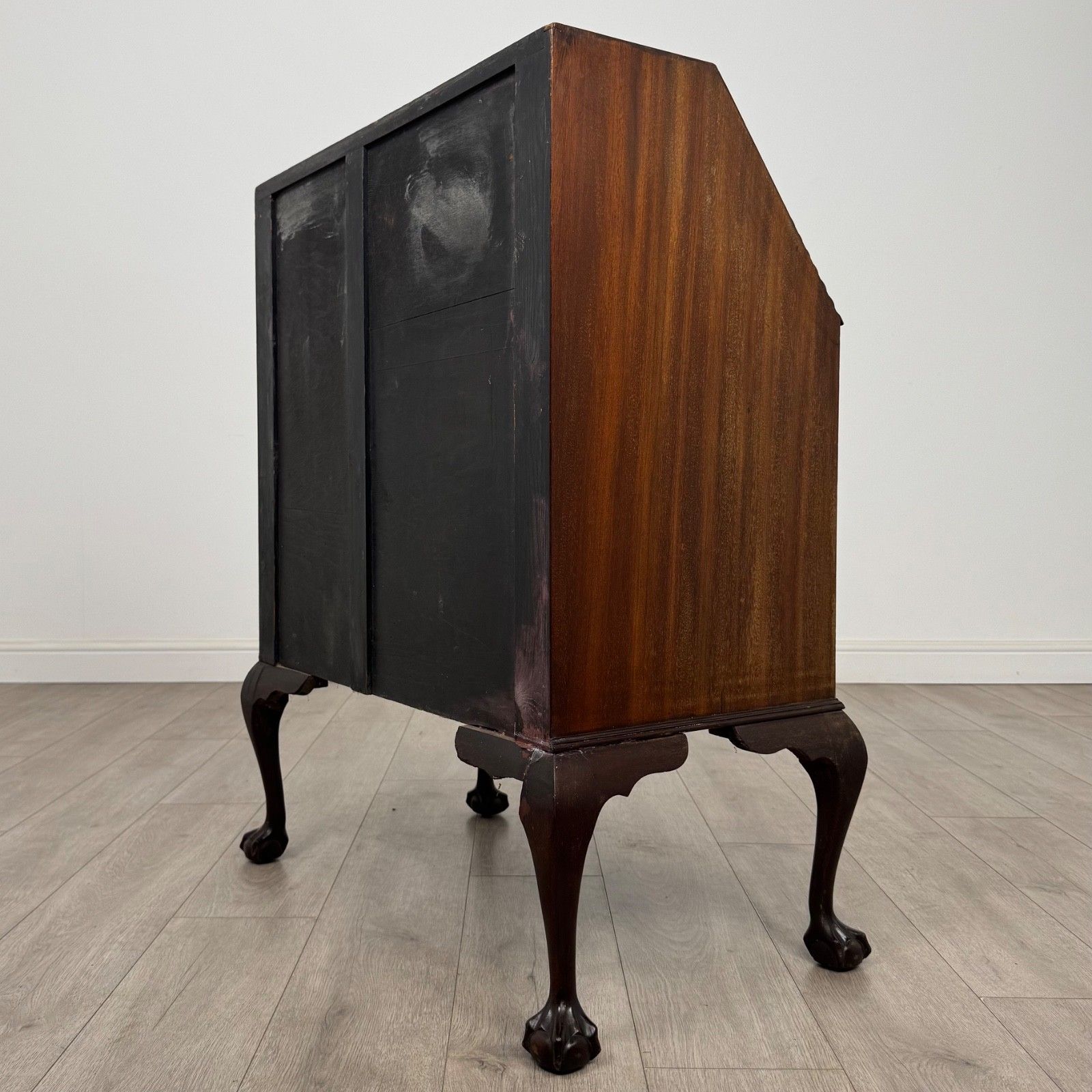 Antique 20th Century Edwardian Bureau In Mahogany ( Af 5257 ) photo buy