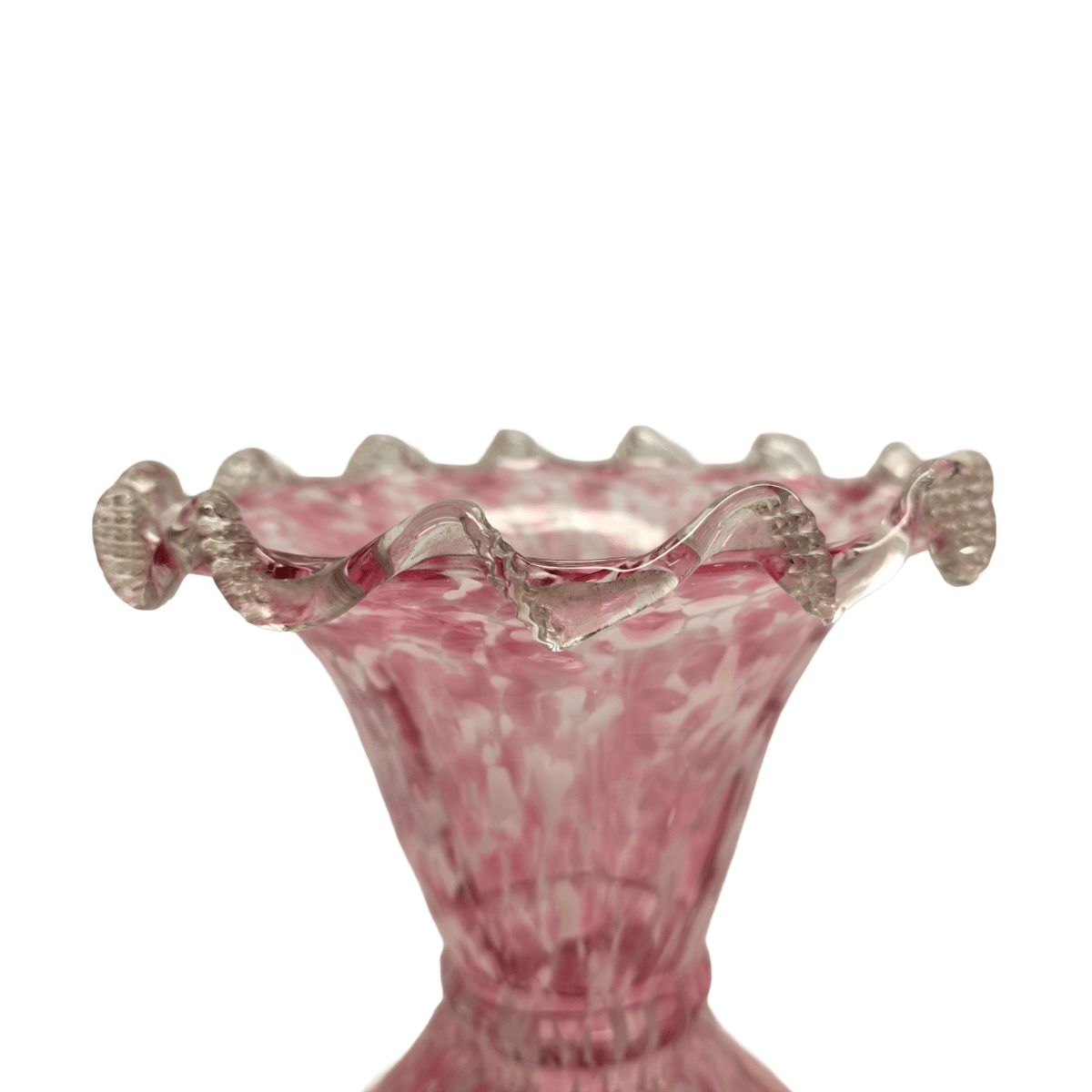 Set Of 2 Pink Art Nouveau Clichy Vases, Early 1900s photo 345.0