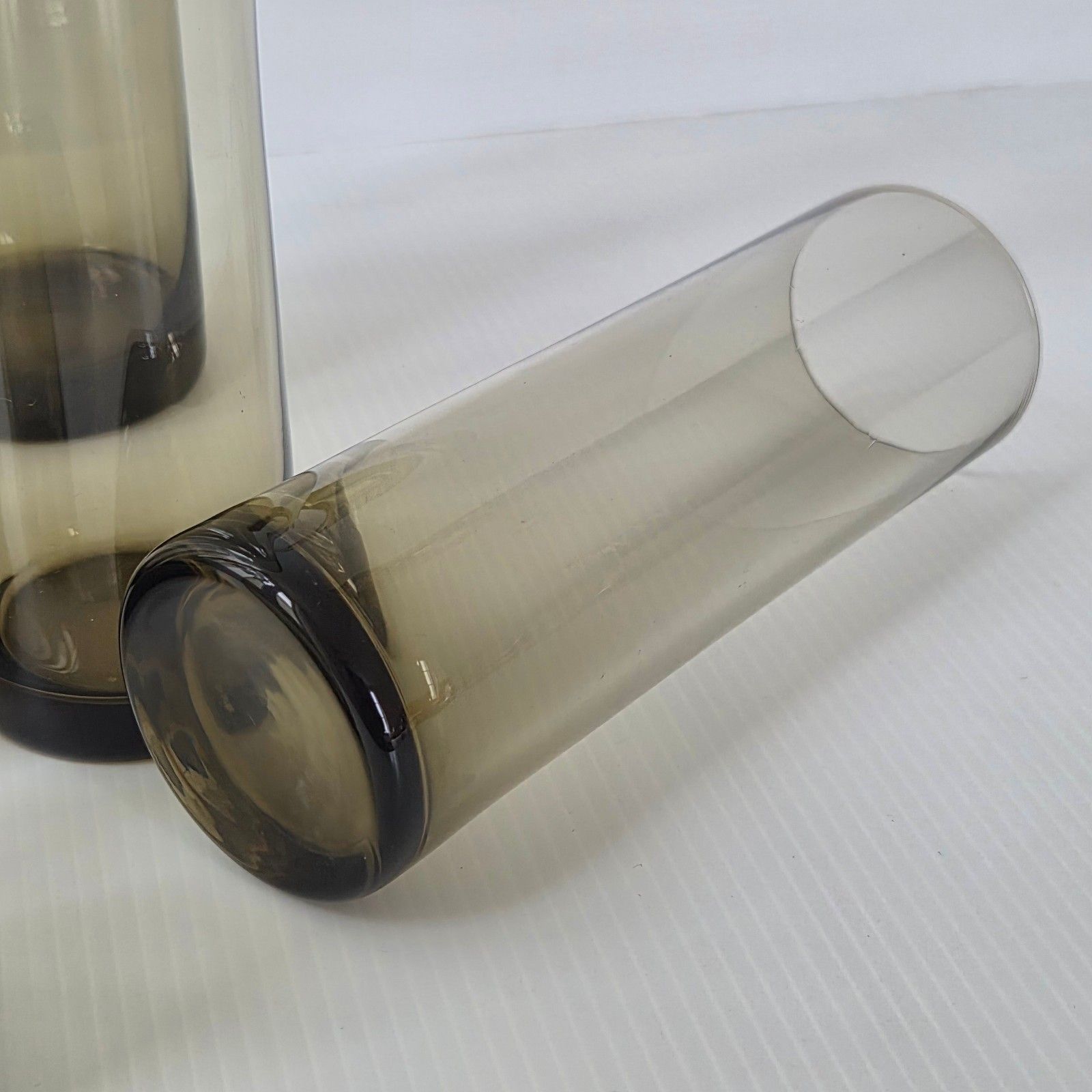 Service A Orangeade Vintage 1960 En Verre Fume 7 Pieces 60s Retro Annees 60 photo buy