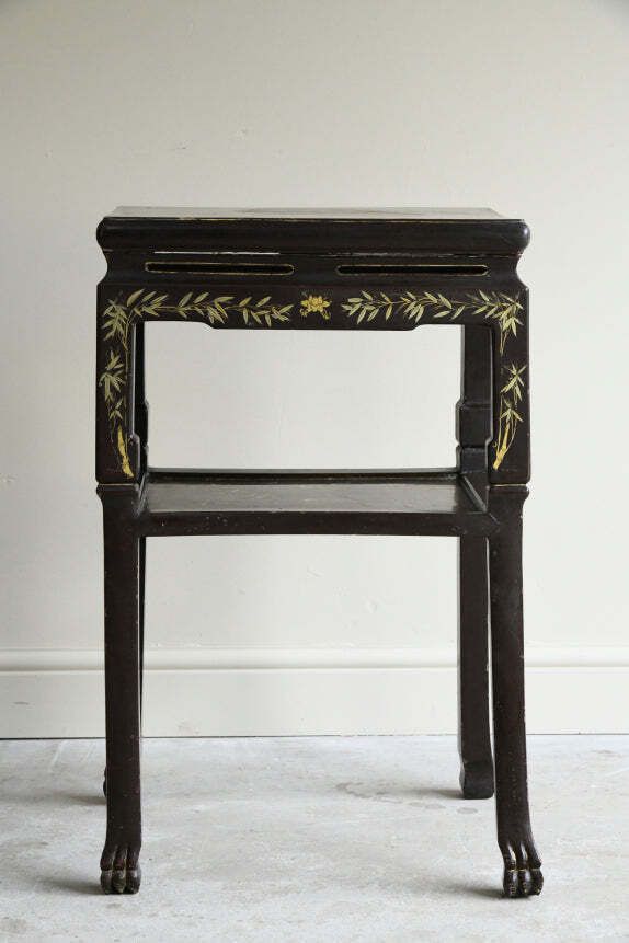 Chinese Plant Stand, 1800s, Antique photo furniture