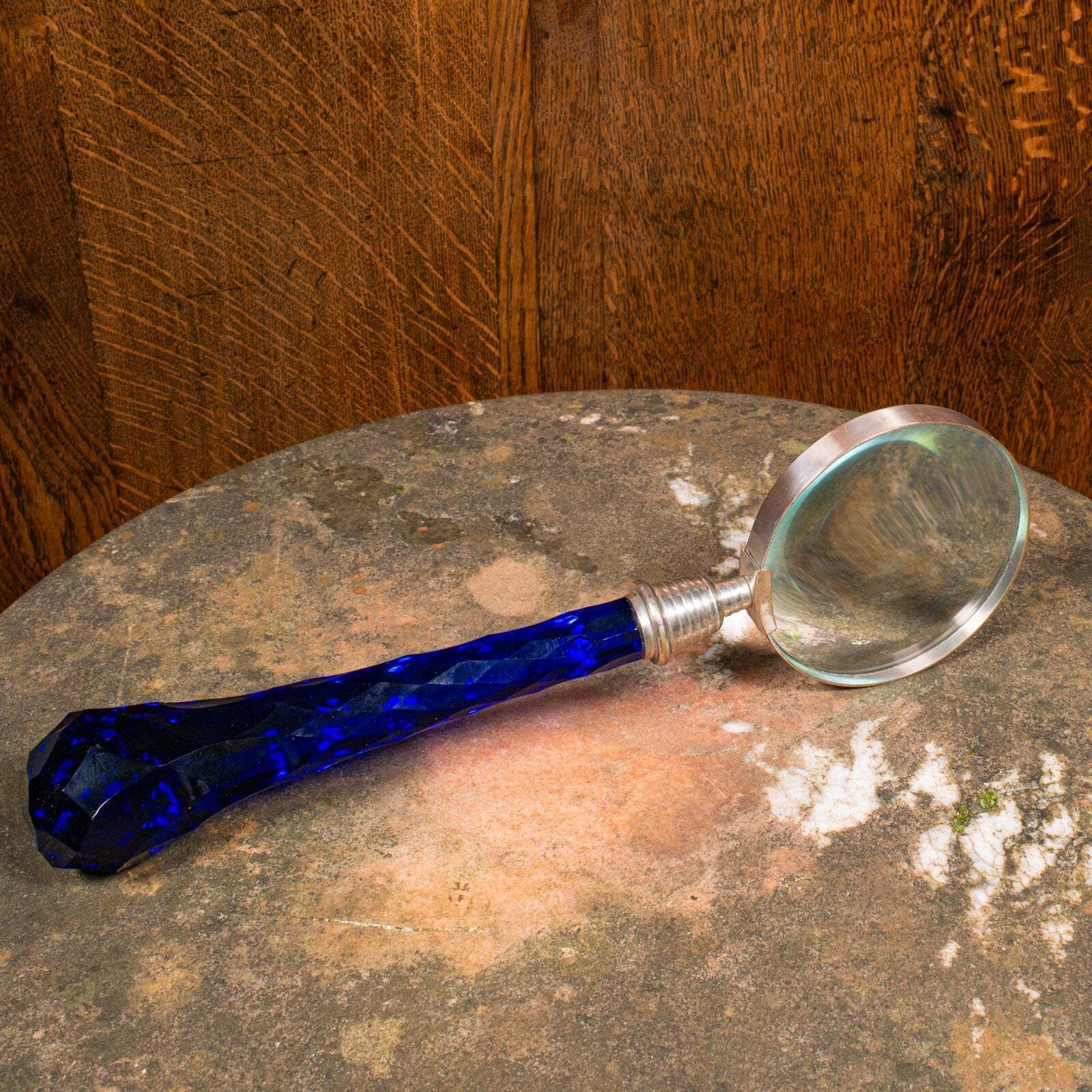 Antique Scholar's Magnifying Glass, French, Sewing, Library Magnifier, Edwardian photo furniture