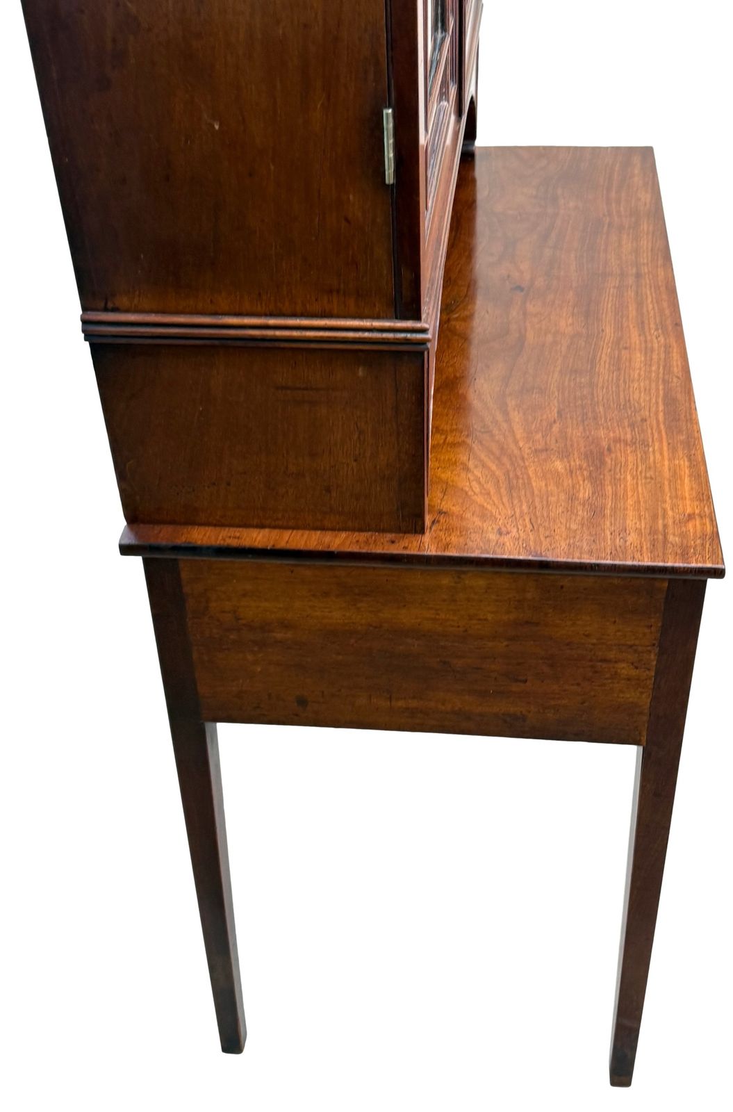 photo buy Unusual 18th Century Georgian Mahogany Display Cabinet (England, Circa 1790)