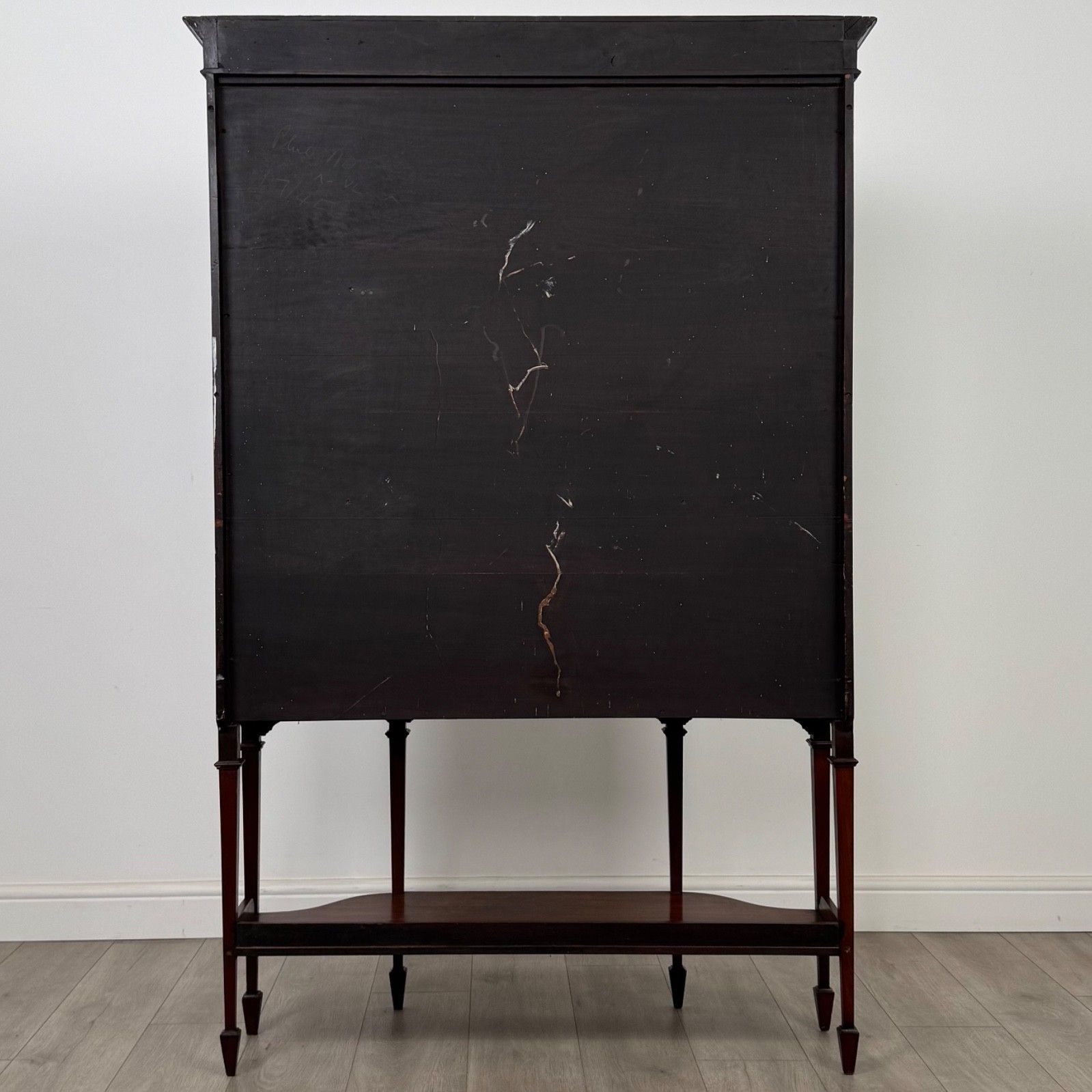 Antique 20th Century Edwardian Display Cabinet In Mahogany ( Af 5273 ) photo vinterior
