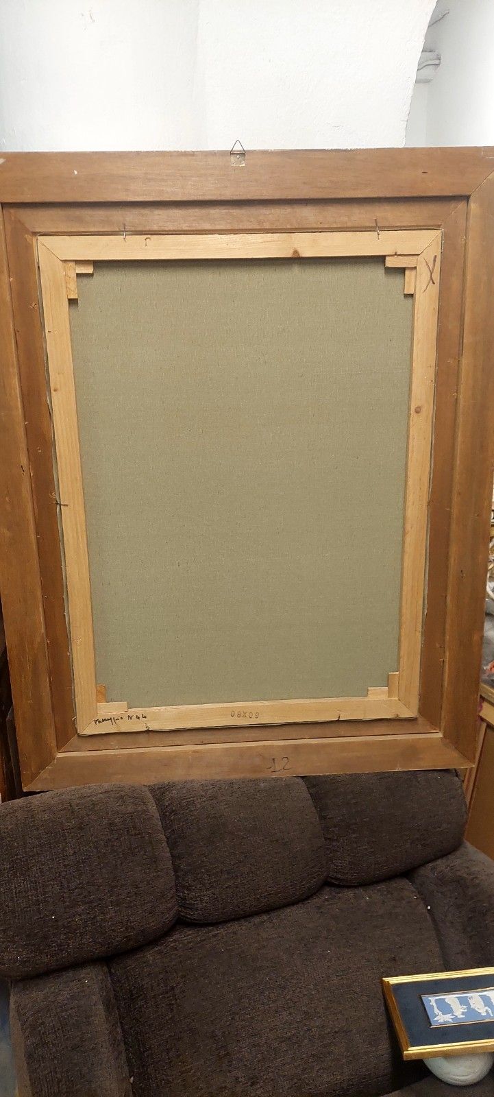 photo furniture Dipinto Olio Su Tela Paesaggio Prayer ( 1924 ) 80 X  60  Cm