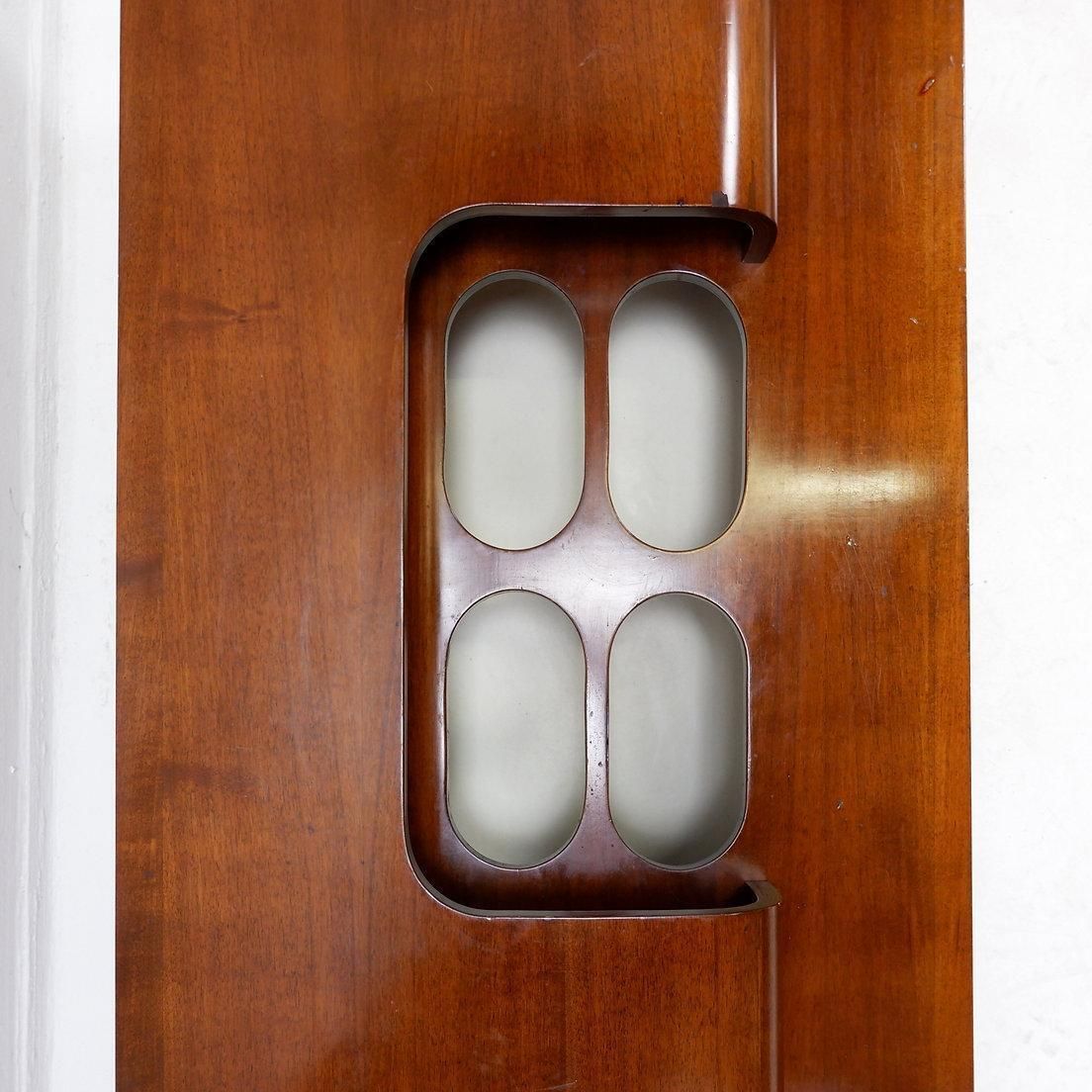Furniture 1970s Vintage Italian Coffee Table With Bar Compartment, Mid Century photo