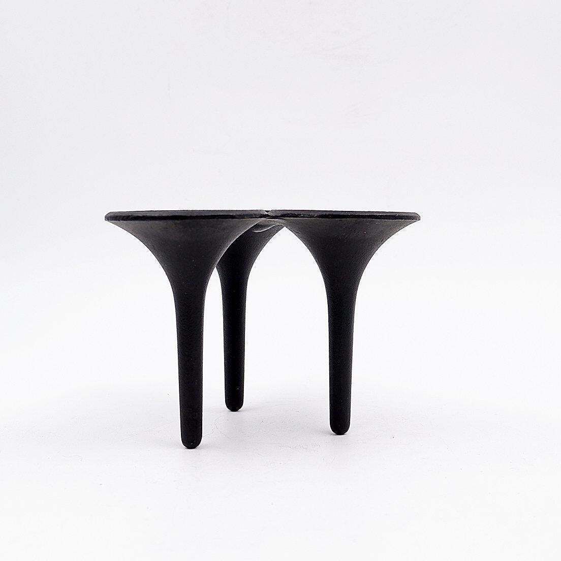 Danish Candlestick "Hornblower" By Christel & Christer Holmgren, 1960s photo furniture