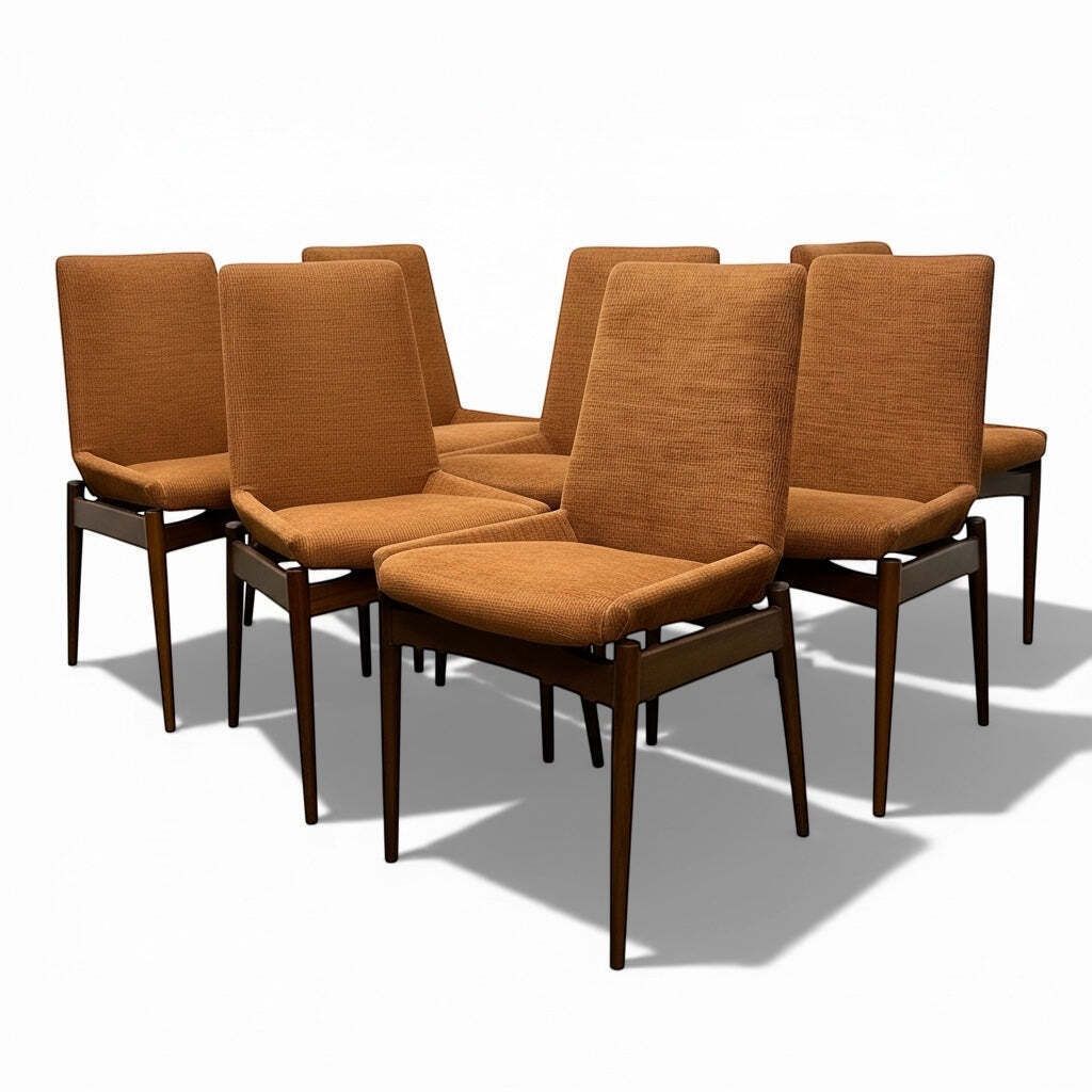 Midcentury Dining Chairs Archie Shine Six