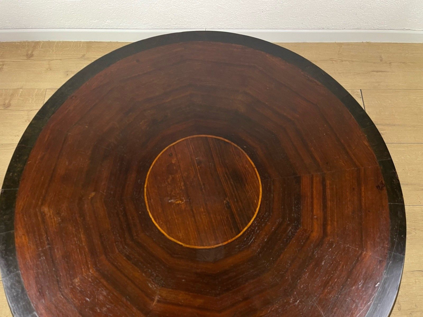 395.0 1930’s Rationalist Wooden Coffee Table Vintage Design photo