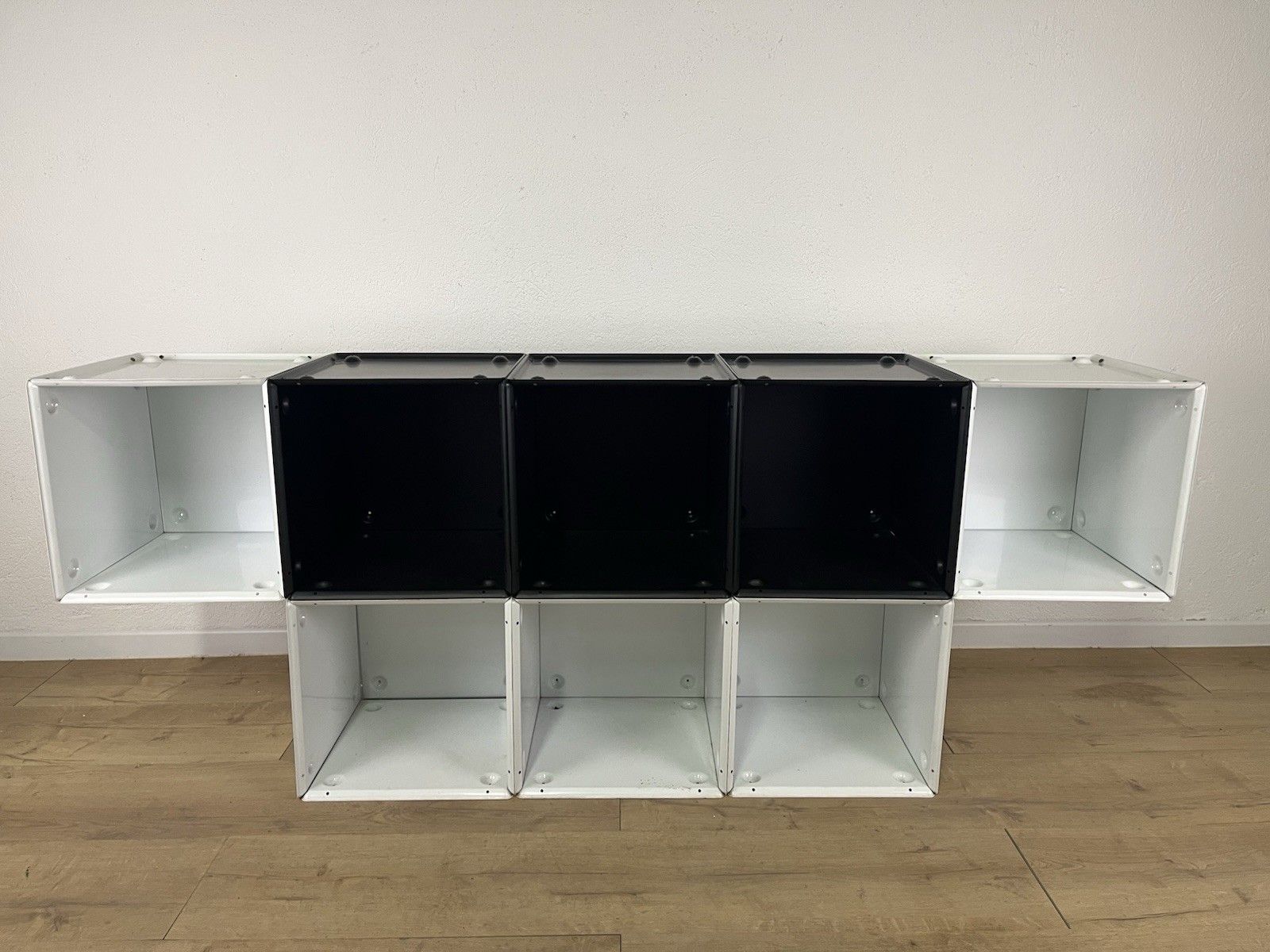 Box Martinelli Luce Metal Bookcase 1960s Vintage Design photo Furniture