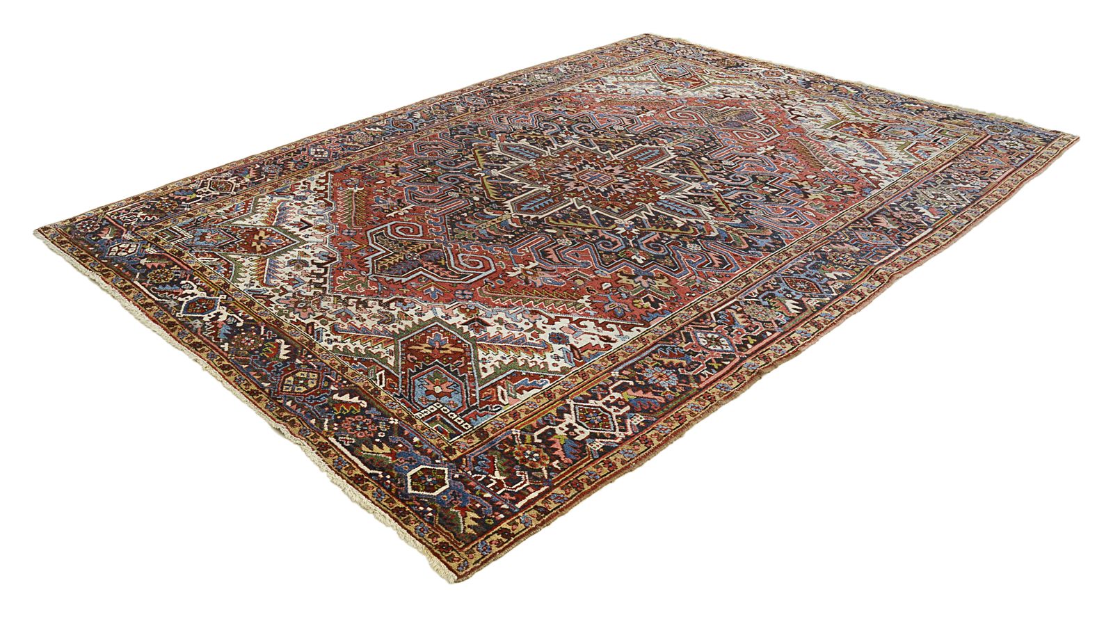 Antique Heriz Carpet 325x231 Cm Ca.1920 photo 3850.0