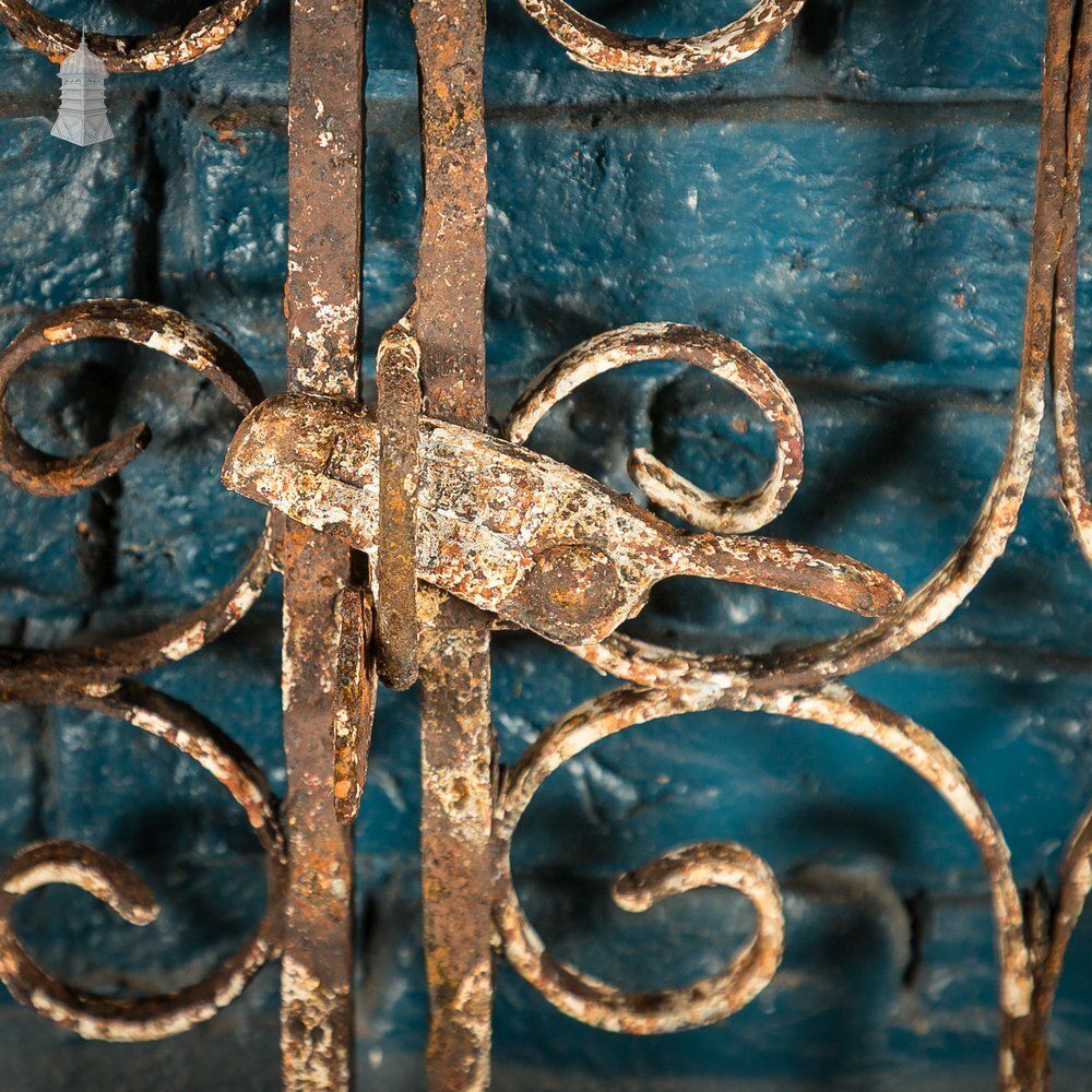 photo furniture Scrollwork Driveway Gates, Victorian Wrought Iron