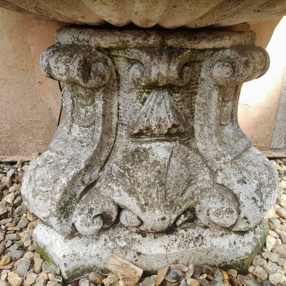 Marble Di Latte Garden Fountain, By Papina photo vintage