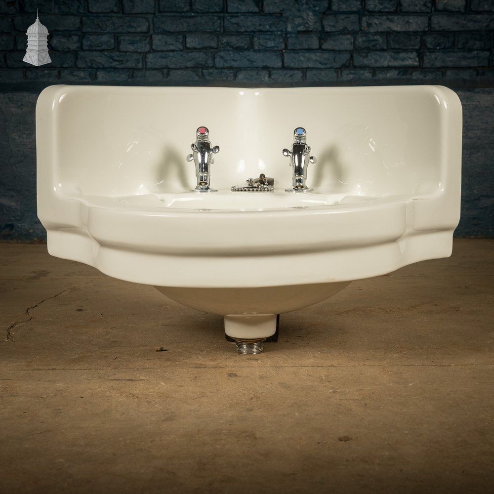 Home Decor Corner Basin, Traditional Style, Fitted With Supataps photo