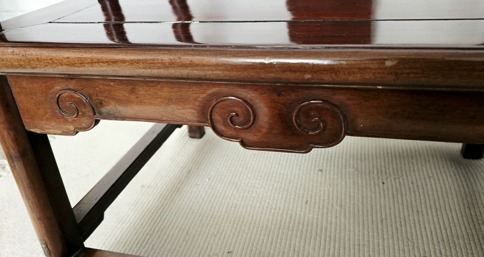 photo furniture A Pair Of Chinese Qing Dynasty Hardwood Chairs With Original Cushions.