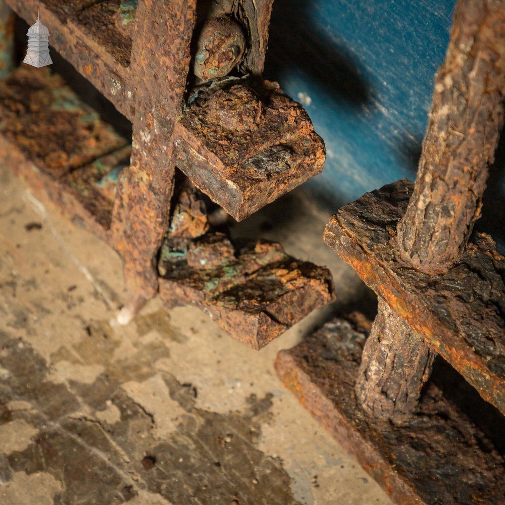 photo buy Wrought Iron Railings, Reclaimed Perimeter Railing   A Run Of 5.7m
