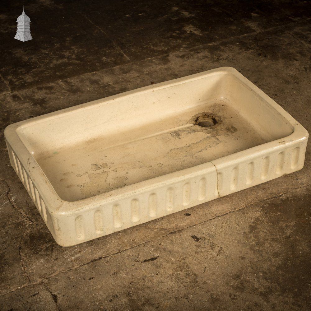 photo furniture Cane Trough Planter, Shallow Fluted
