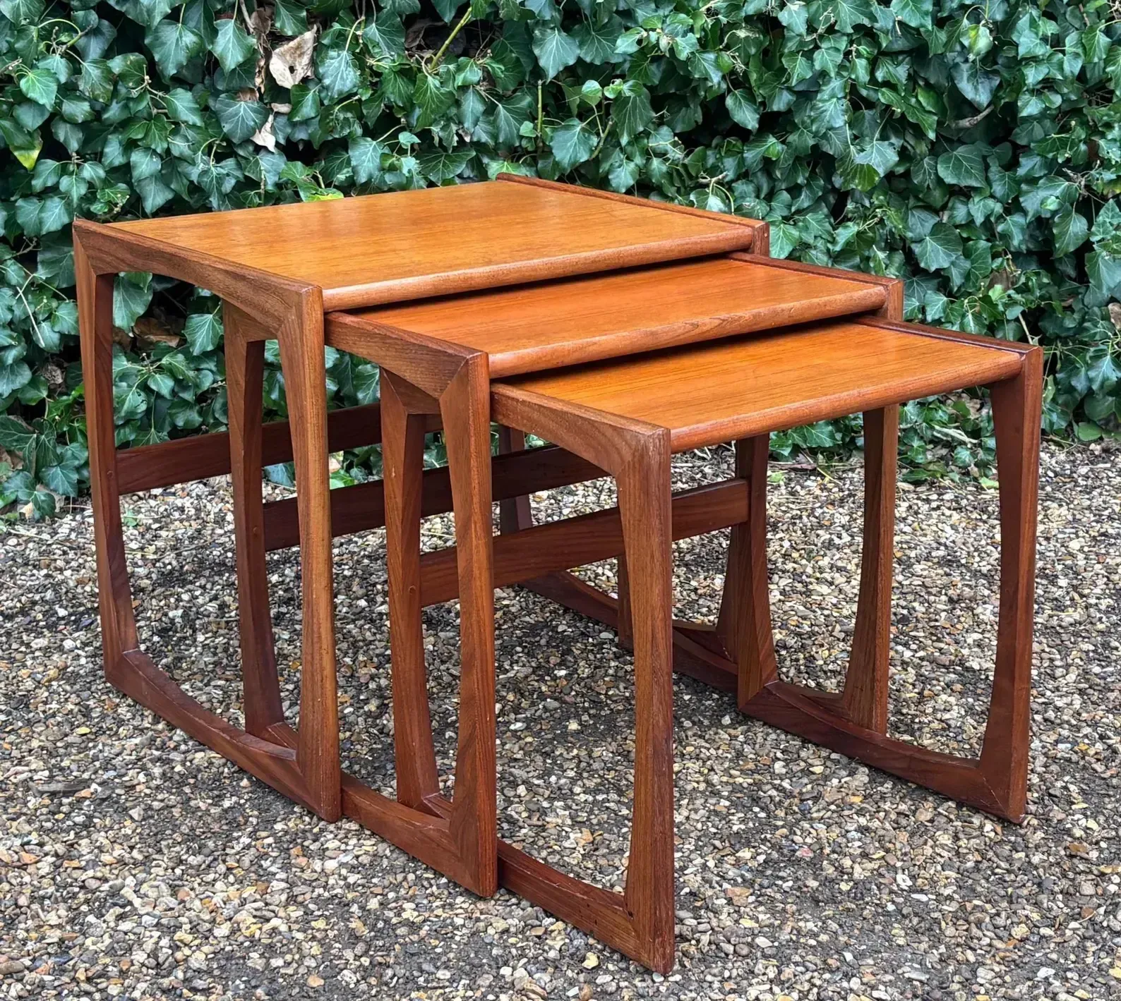 G Plan Mid Century Quadrille Nest Of Tables photo for sale