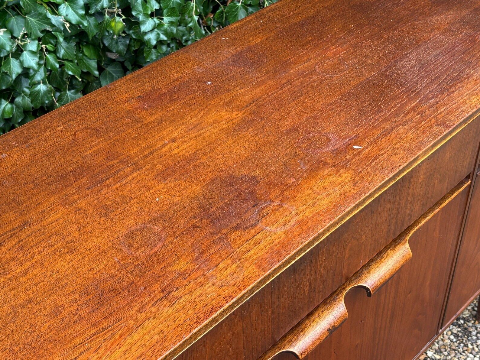 Furniture Mid Century A.H. McIntosh Of Kirkcaldy Teak Sideboard photo