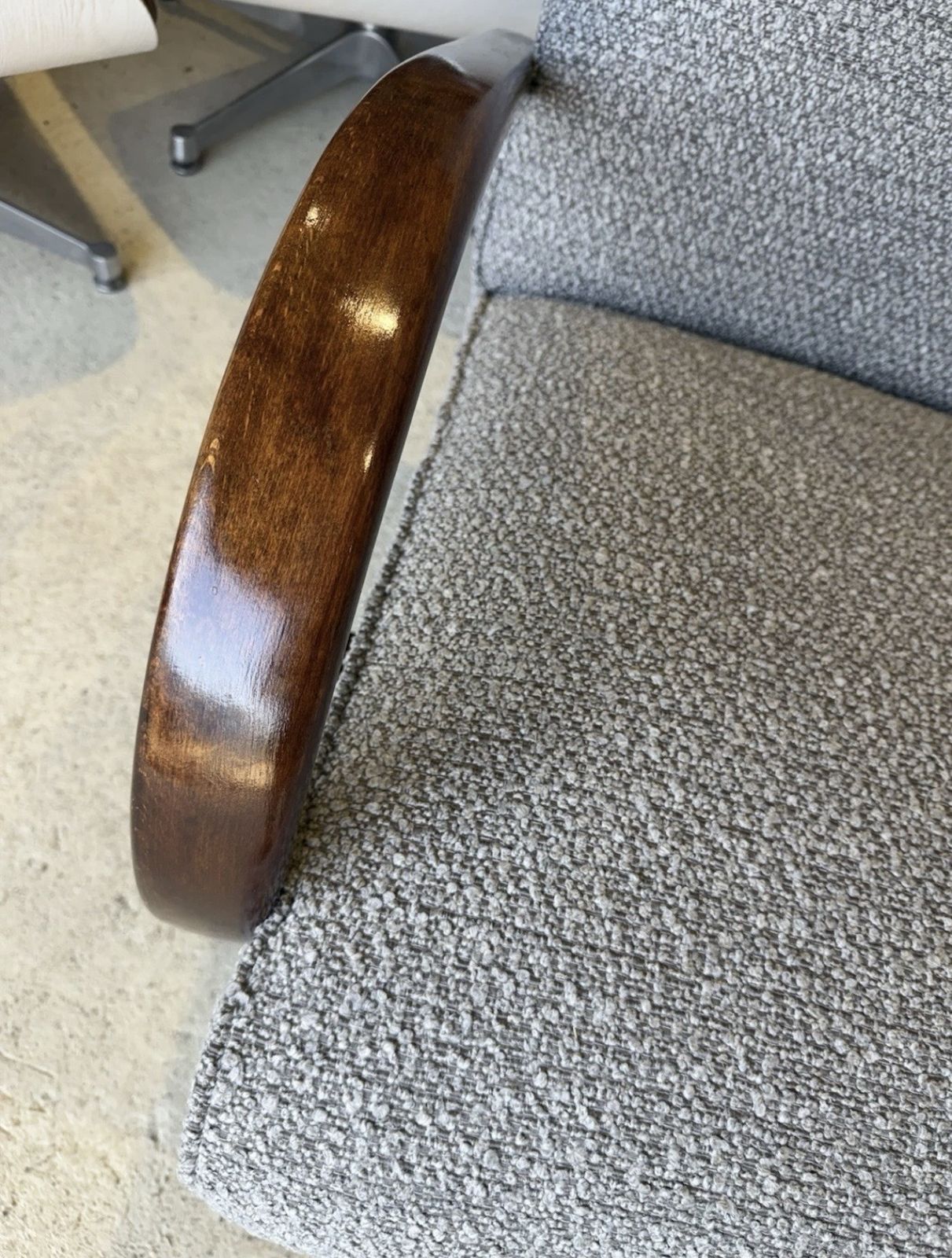 photo buy Pair Of Jindrich Halabala Armchairs, Art Deco, Vintage, Retro, Mid Century