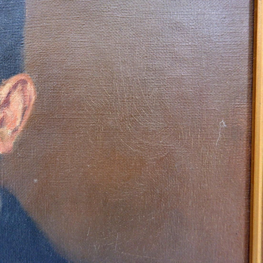 Art "Portrait Of An Ancestor" Paintings From The 20th   Max Moreau 1924 photo