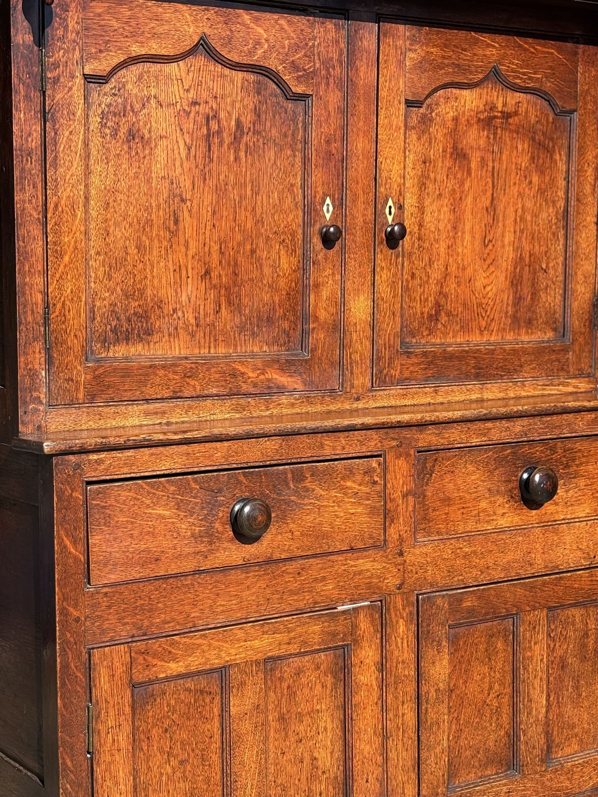 18th Century George III Period Oak Court Cupboard photo buy