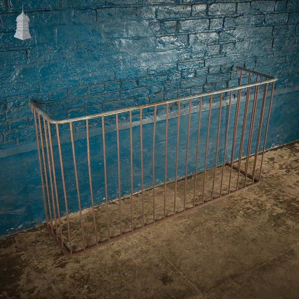 Antique Wrought Iron And Brass Nursery Fireguard