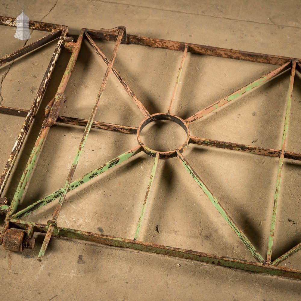 photo for sale Asymmetric Double Gate, Reclaimed Pedestrian And Driveway Gate