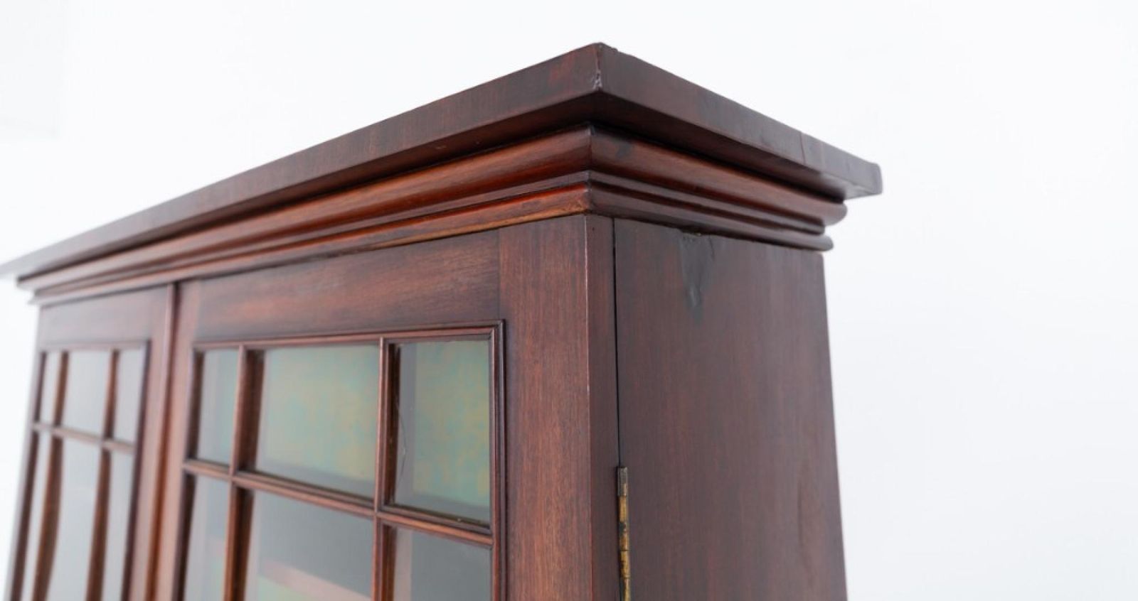 photo furniture Georgian Bureau Bookcase Mahogany Library Cabinet 1800.