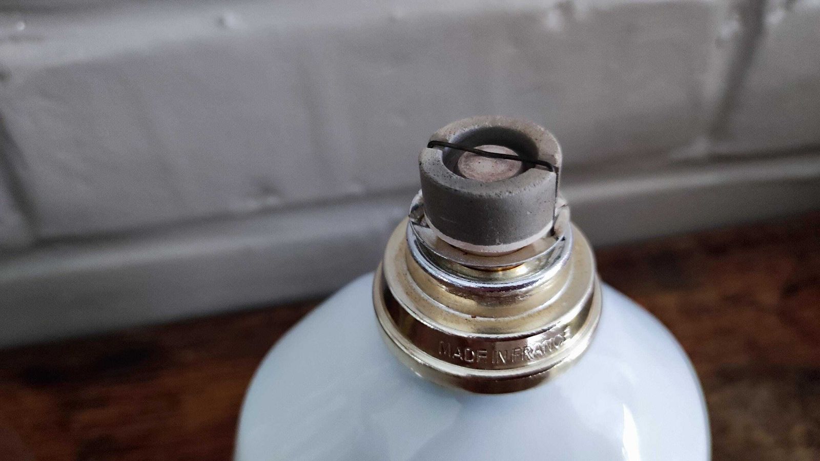 photo furniture French Lampe Berger Artoria Limoges Porcelain, Catalytic Home Fragrance Diffuser, 1970s