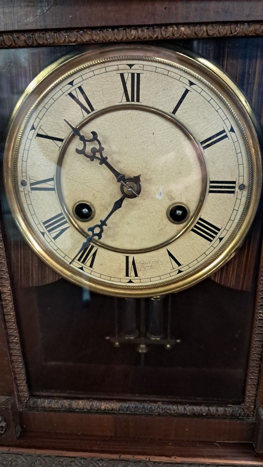 Late 19th Century American Mantel Clock Possibly By The Ansonia Clock Co. photo 85.0