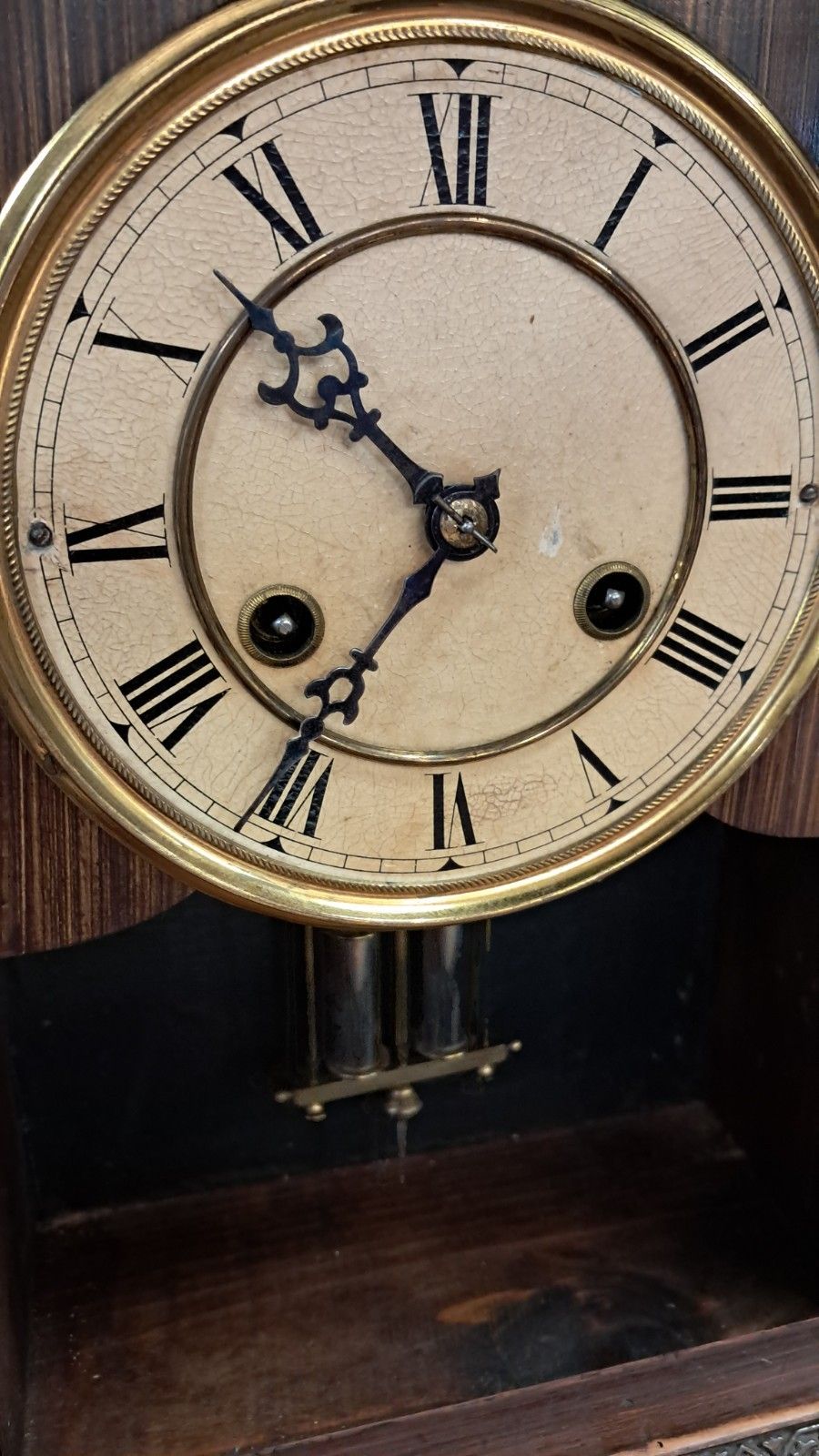 Home Decor Late 19th Century American Mantel Clock Possibly By The Ansonia Clock Co. photo