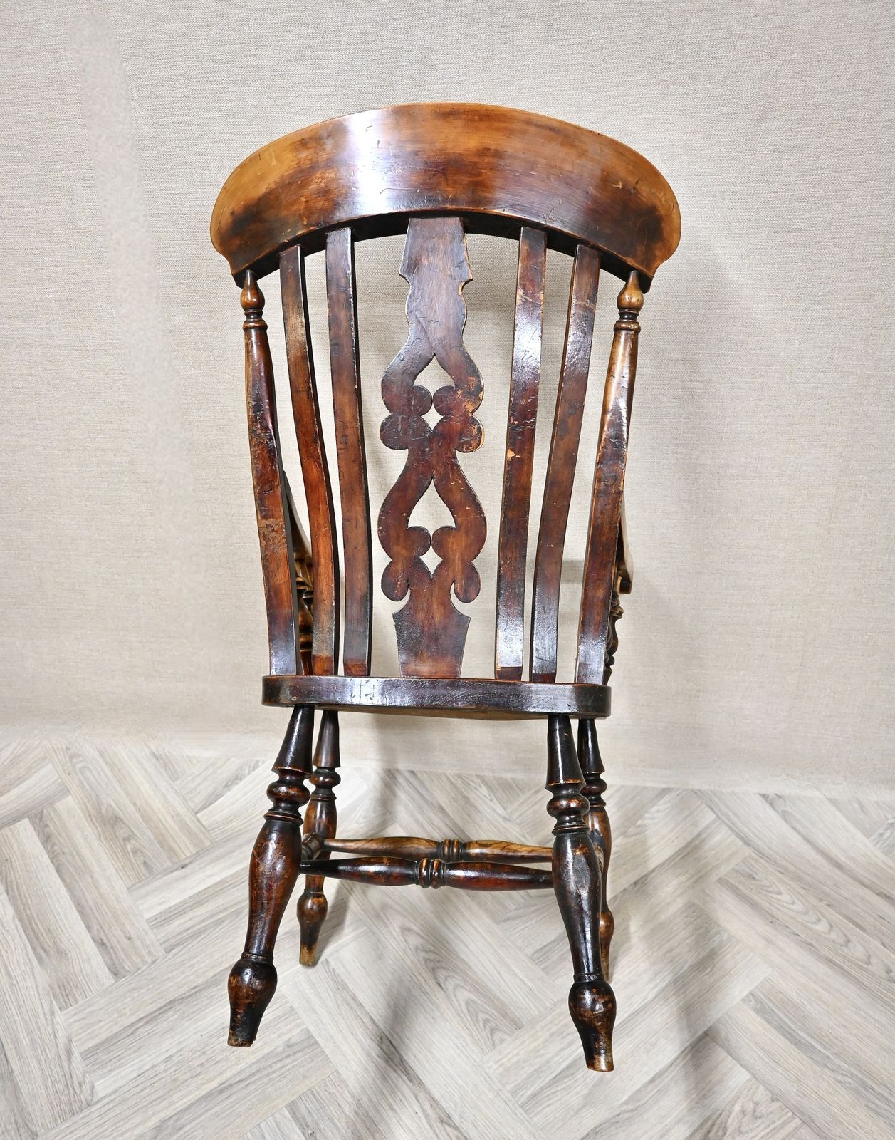 Antique Farmhouse Windsor Armchair photo buy