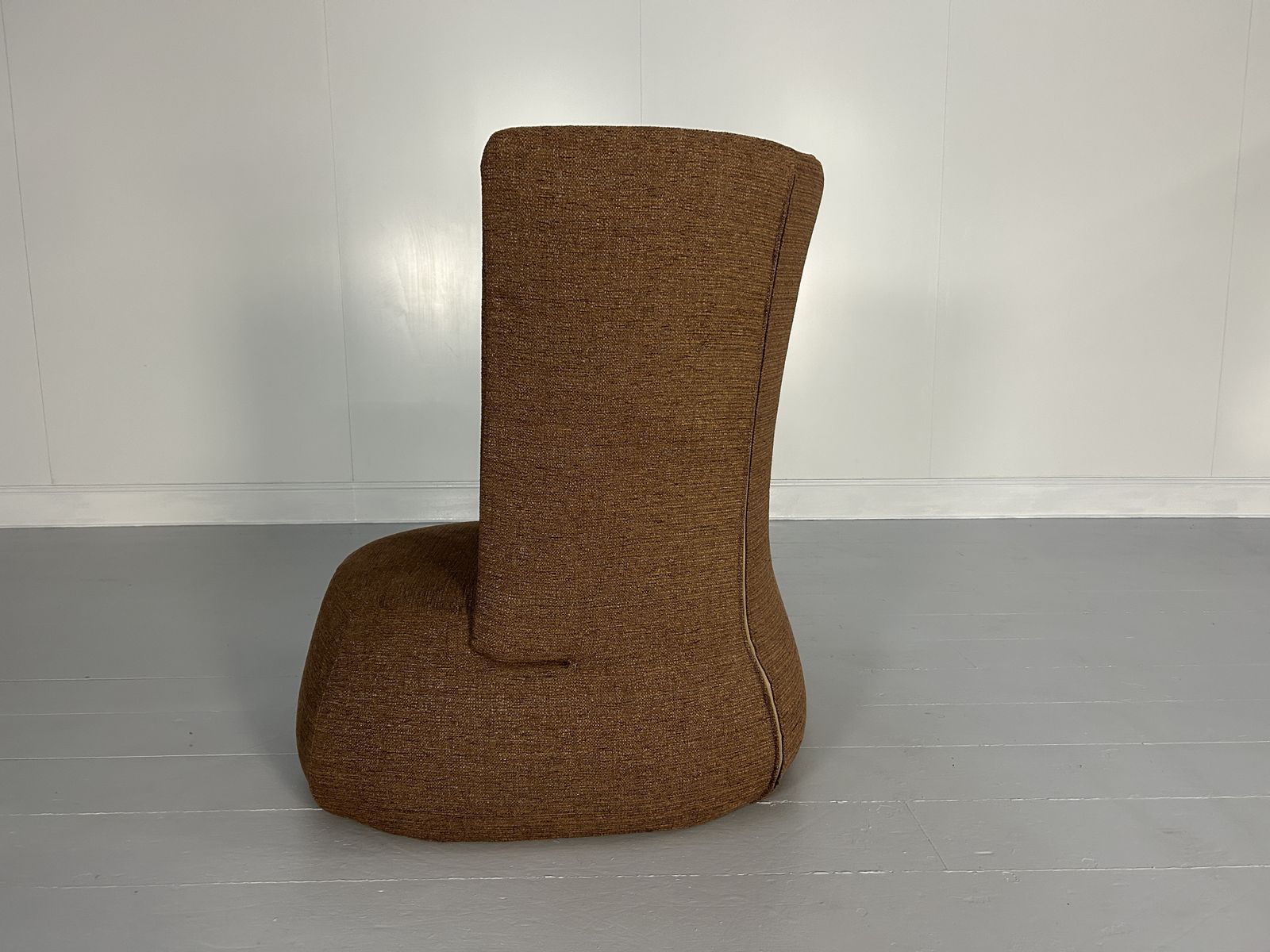 B&B Italia “Fat Fs91a” Chair In Brown Woven Fabric photo 1900.0
