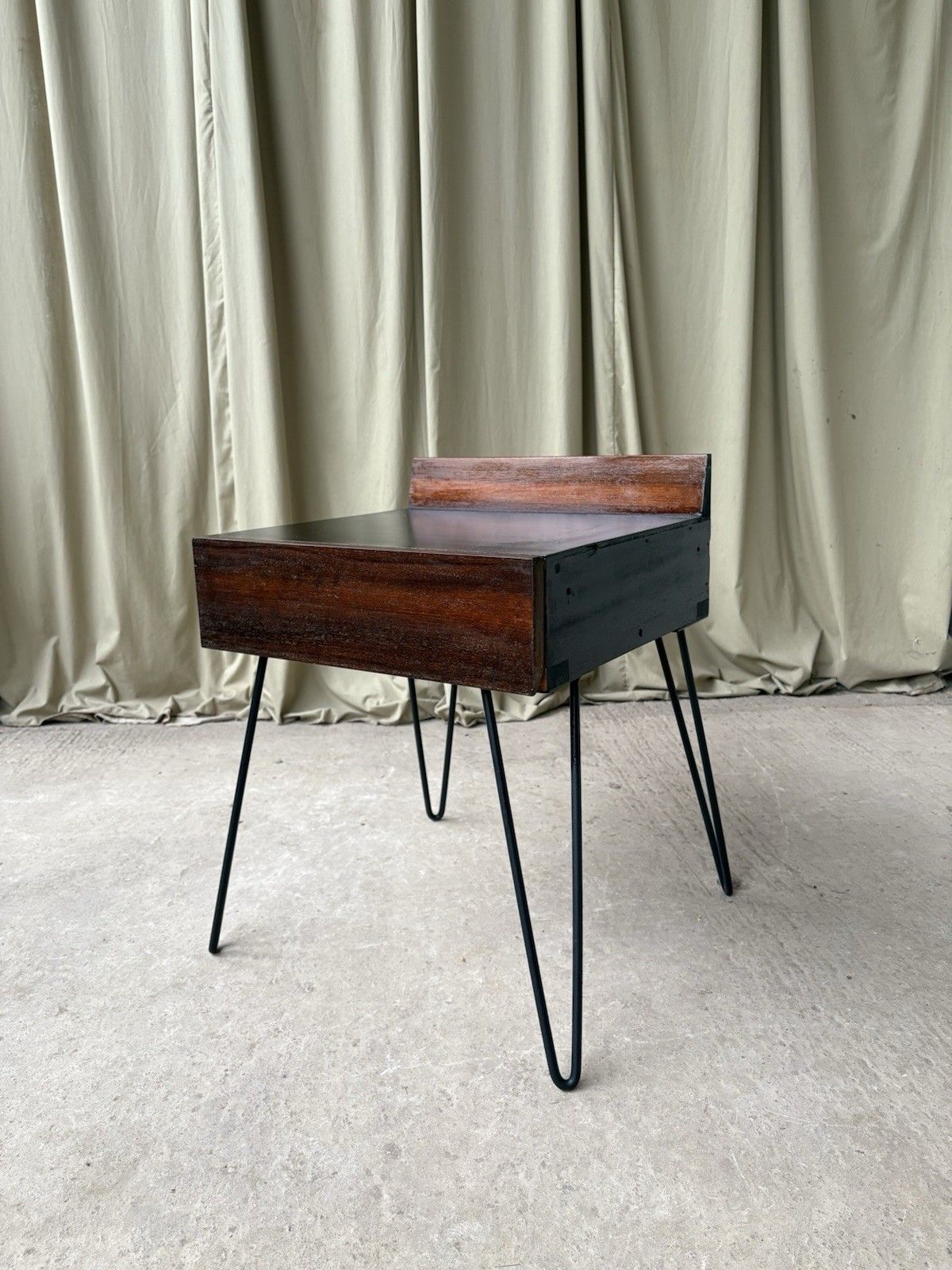 Vtg Mid Century Stag C Range Bedside Drawers Side Table Scandi R1108 photo buy