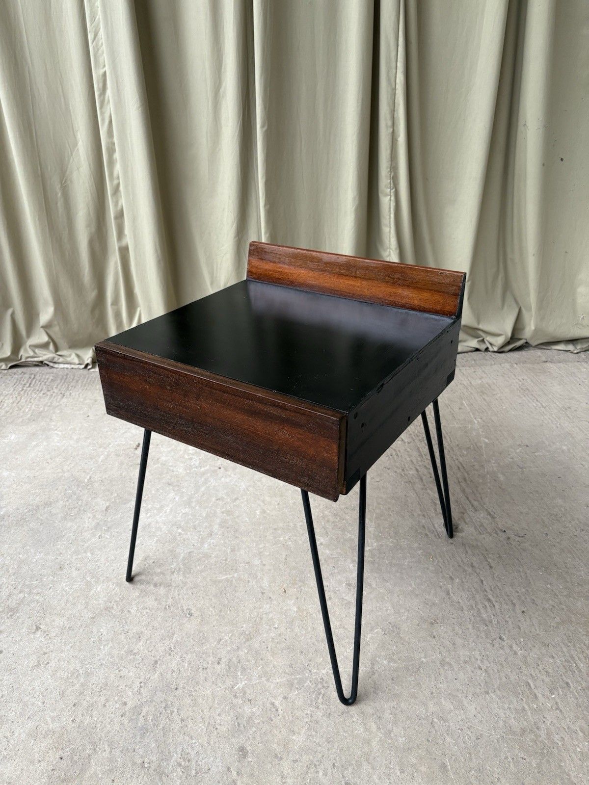 Vtg Mid Century Stag C Range Bedside Drawers Side Table Scandi R1108 photo vintage