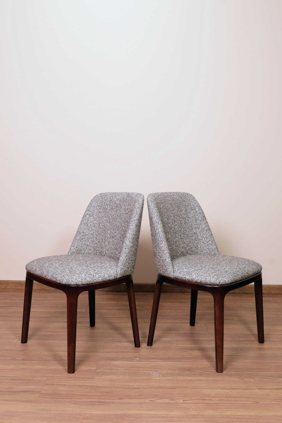 photo for sale Set Van 6 Moderne Beklede Eetkamerstoelen