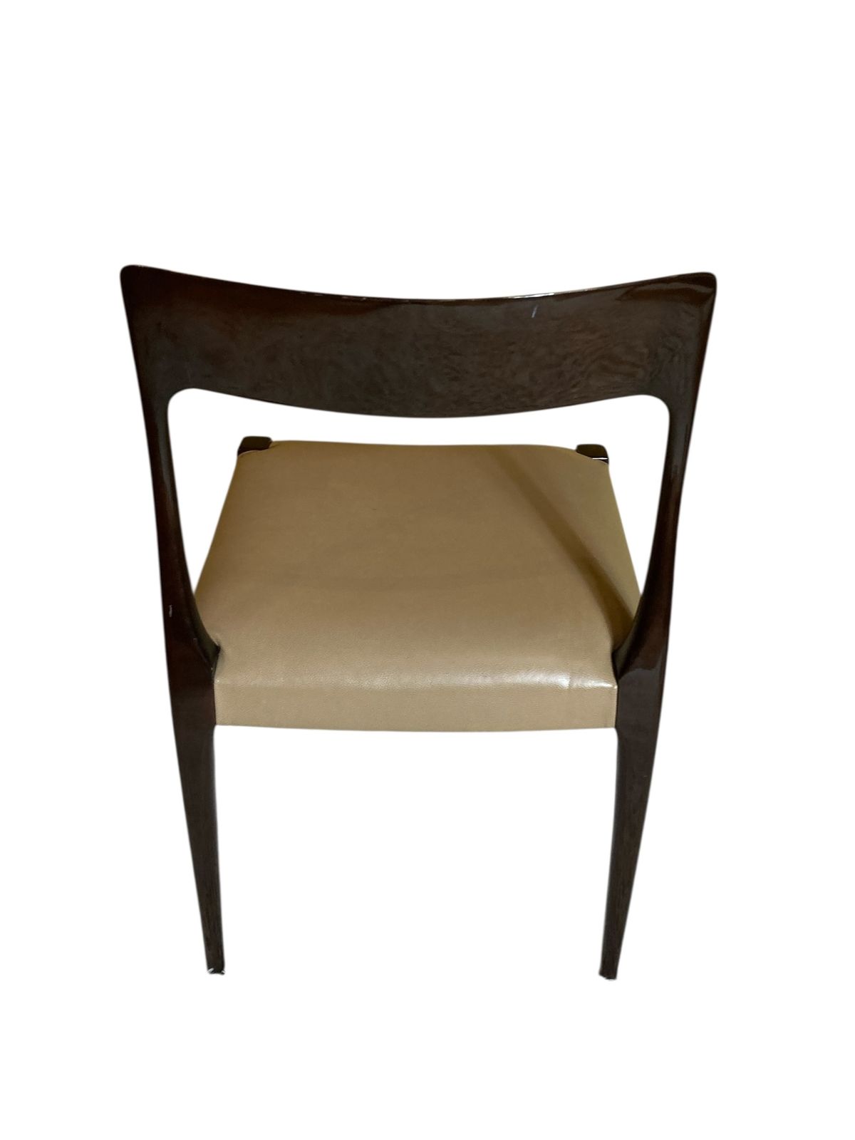Set Of Four Mid Century Style Laskasa Karen Laquered Dining Chairs photo vinterior