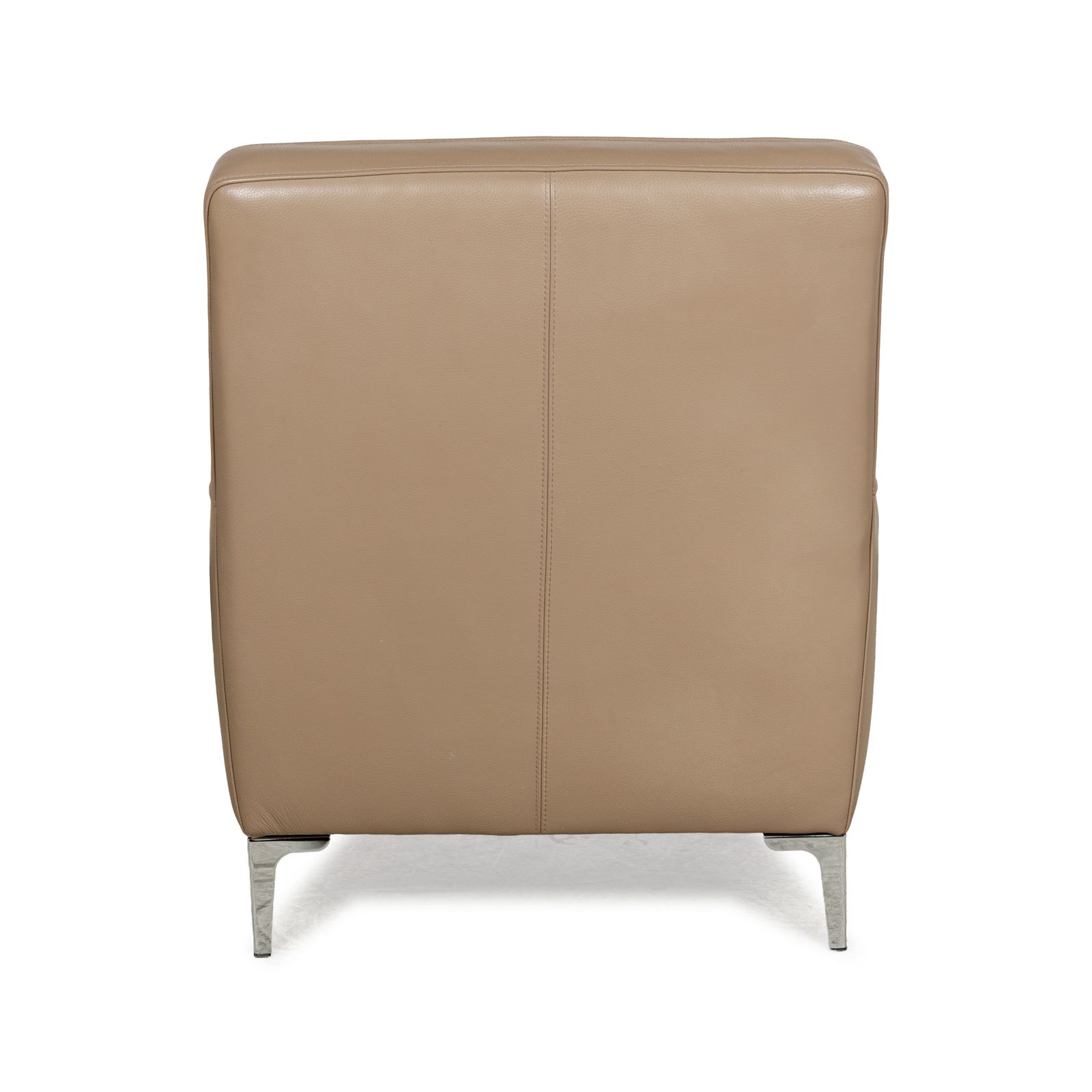Furniture Saba Italia Leather Armchair Brown Light Brown Beige photo