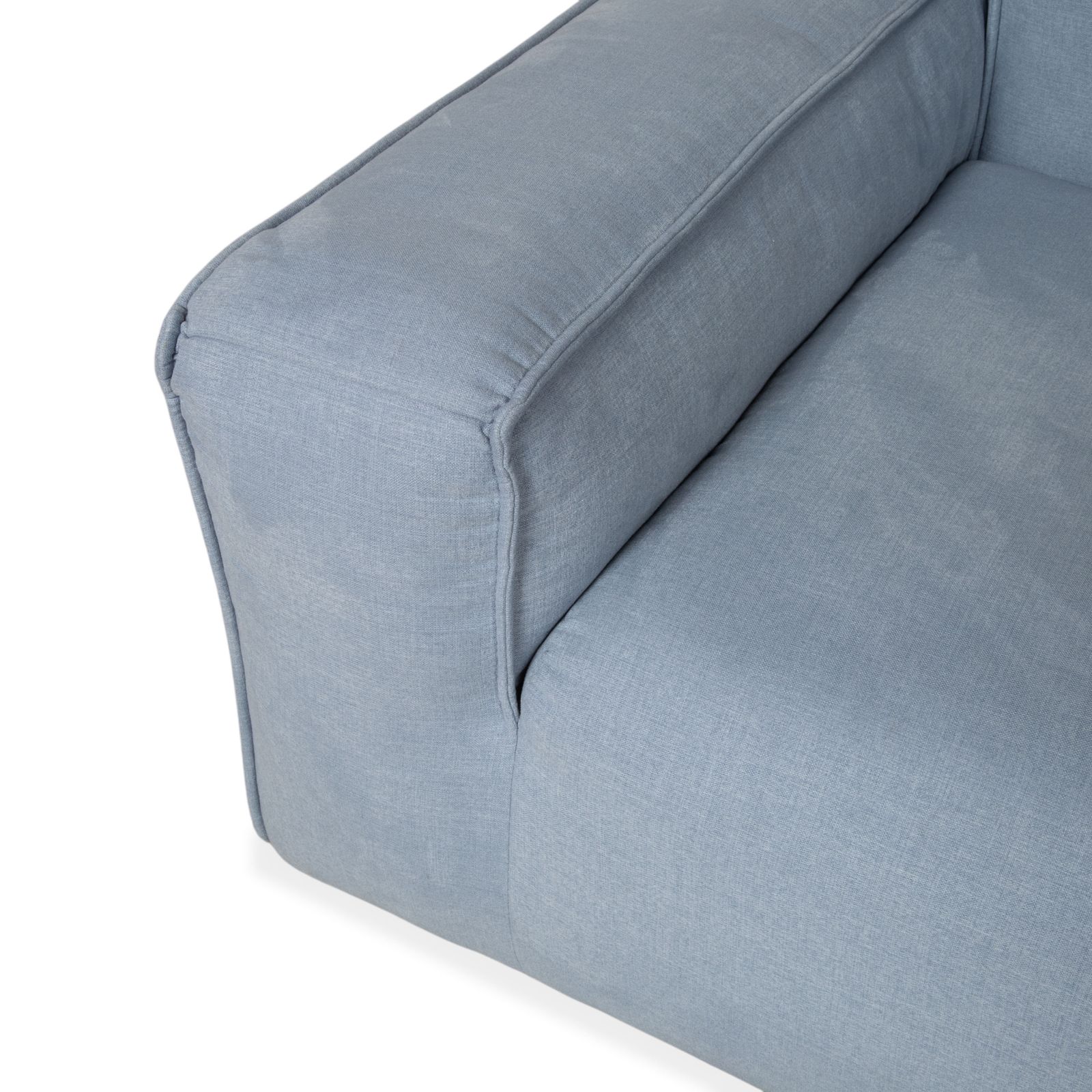 Canapé 2 places Freistil Rolf Benz 175 en tissu gris-bleu photo 2794.0