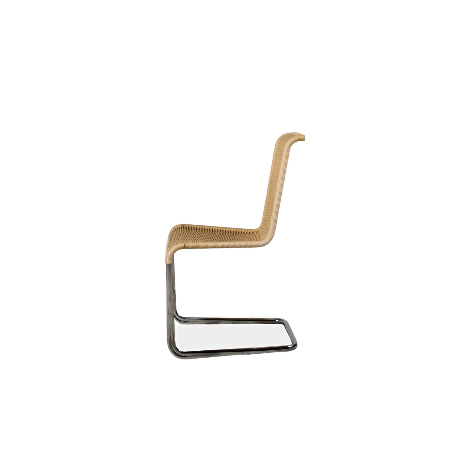 photo furniture 4 Piece Set Tecta B20 Wicker Chair, Beige Chrome